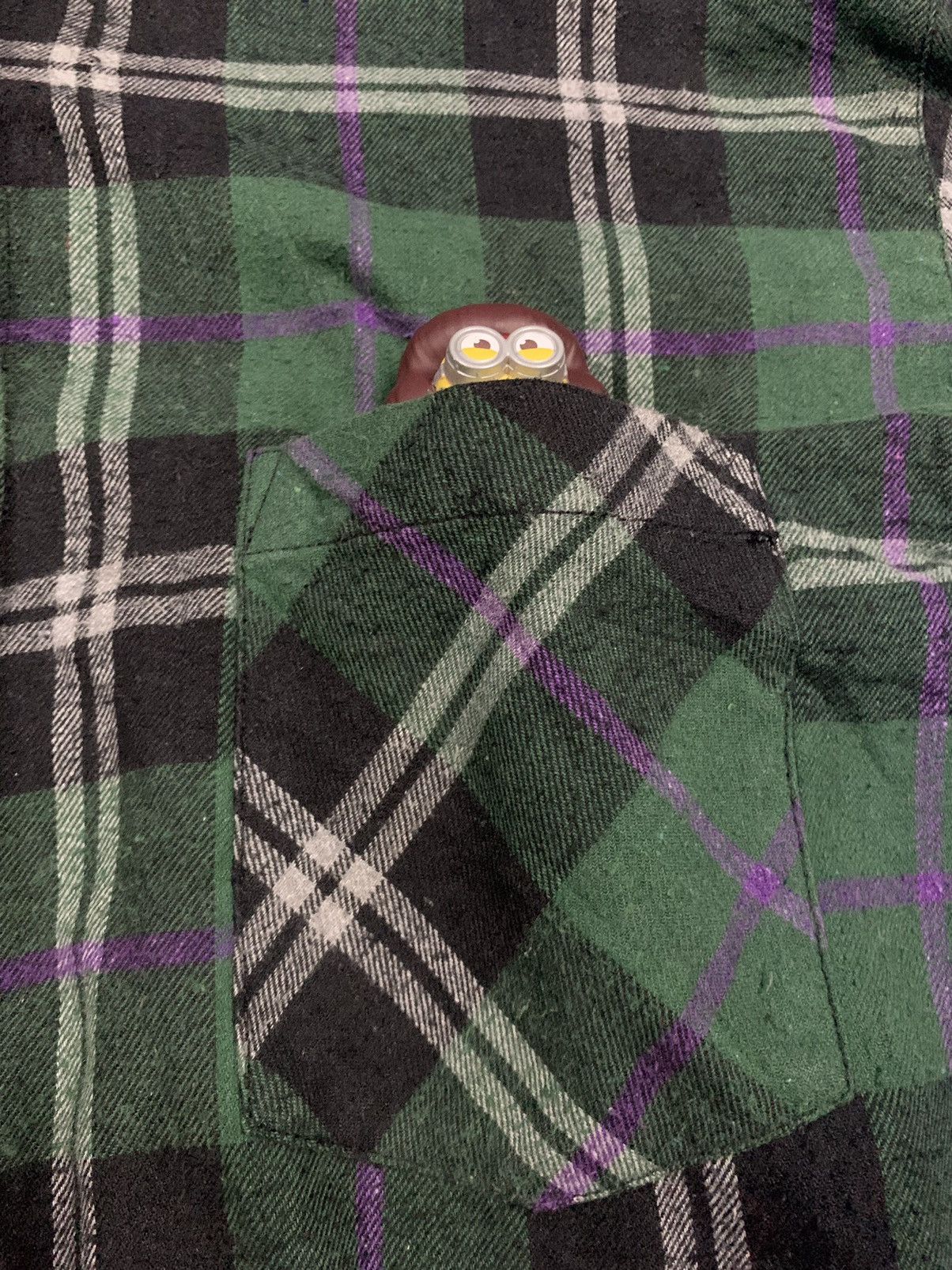 MOUSSY Japanese Brand Moussy Plaid Checkered Flannel Shirt Size L / US 10 / IT 46 - 9 Thumbnail