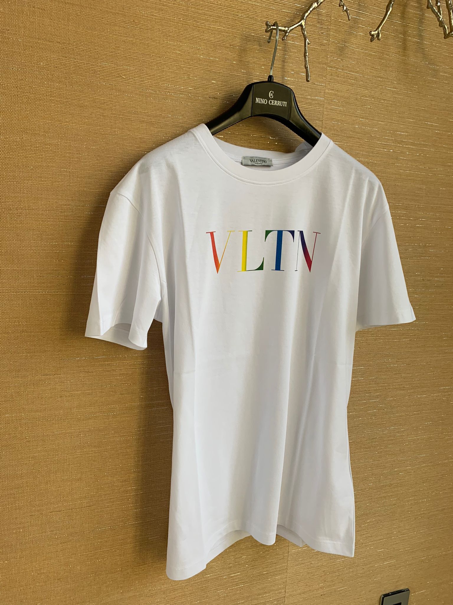 Valentino VLTN Rainbow Logo Tee Size US XL / EU 56 / 4 - 5 Thumbnail