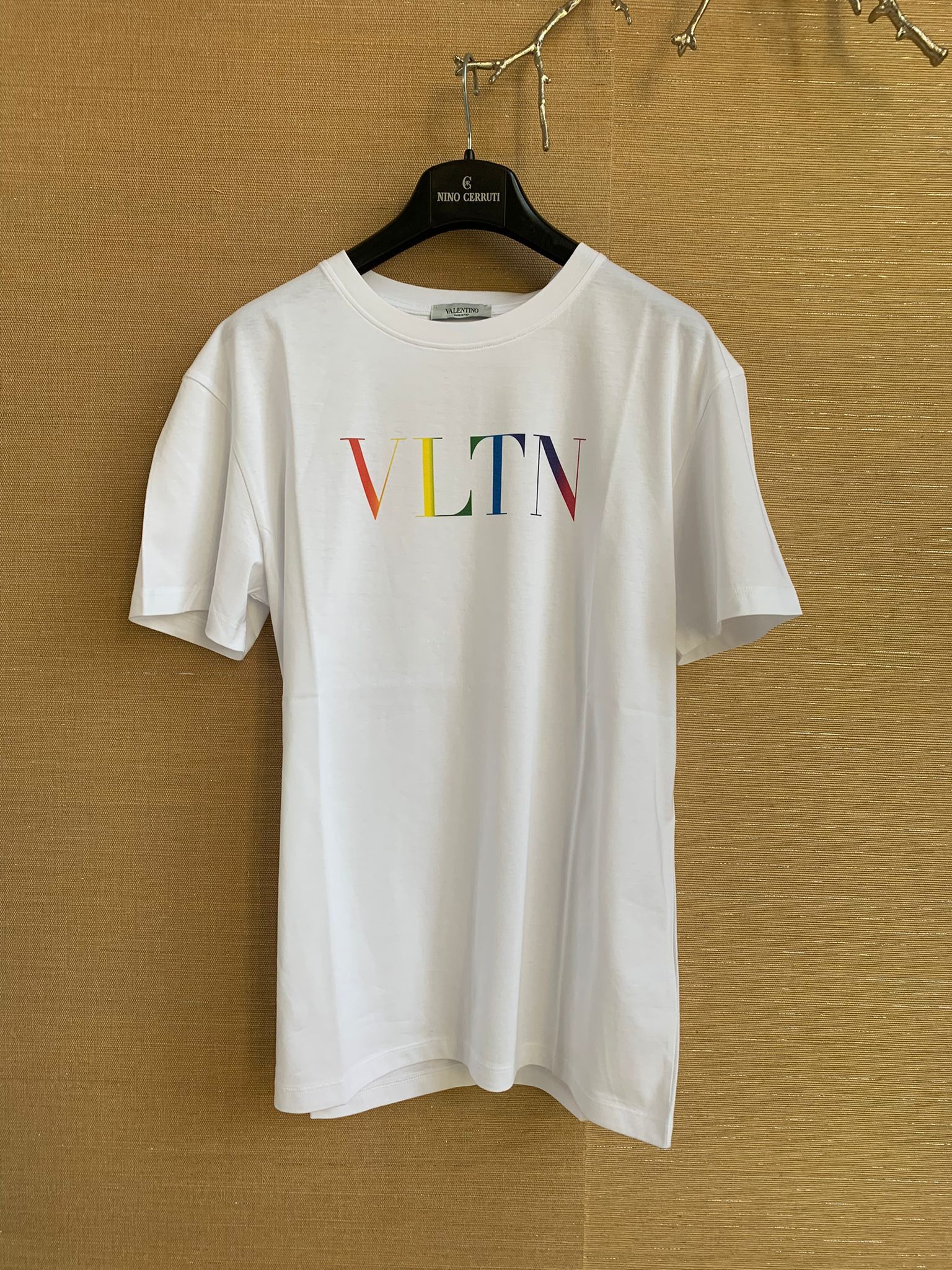 Valentino VLTN Rainbow Logo Tee Size US XL / EU 56 / 4 - 2 Thumbnail