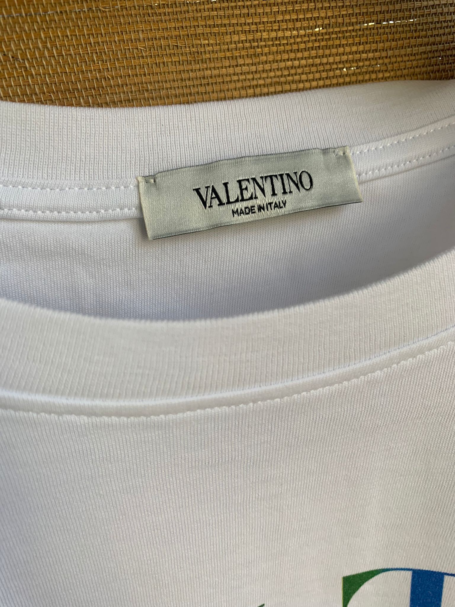 Valentino VLTN Rainbow Logo Tee Size US XL / EU 56 / 4 - 6 Thumbnail