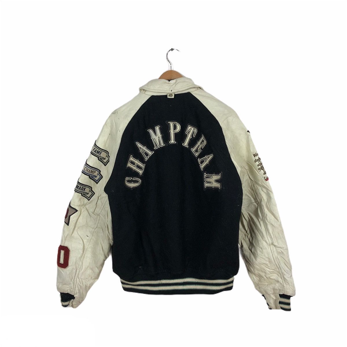 Japanese Brand CHAMPTEAM VARSITY JACKET Size US L / EU 52-54 / 3 - 2 Thumbnail