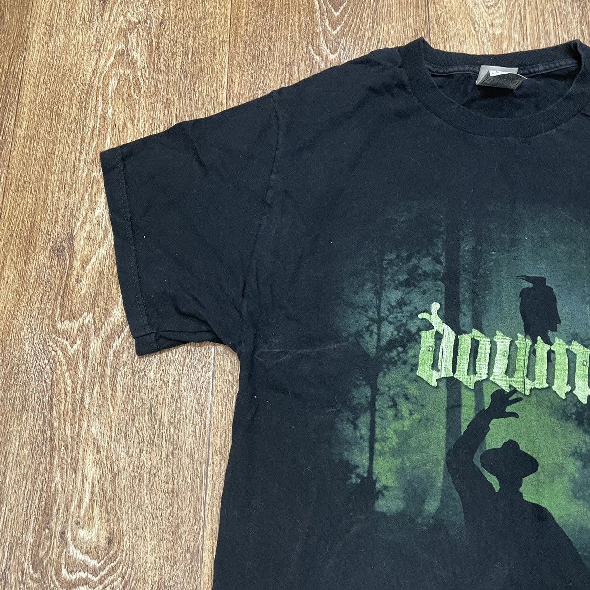 Vintage Vintage Y2K Down Graphic Tee Dark Grunge Streetwear Faded M Size US M / EU 48-50 / 2 - 3 Thumbnail