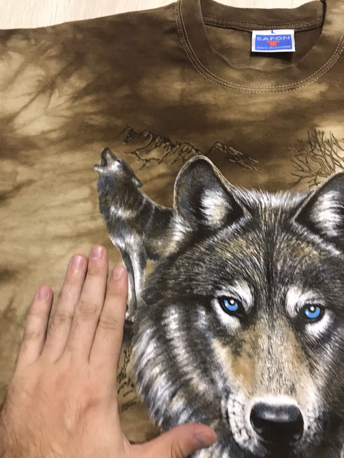 Vintage Vintage Animal Wolf Tee Signal Sport T-shirt Size US L / EU 52-54 / 3 - 5 Thumbnail