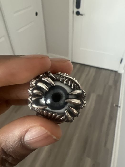 Yohji Yamamoto SILVER 950 NAKED EYE RING YOHJI YAMAMOTO Grailed