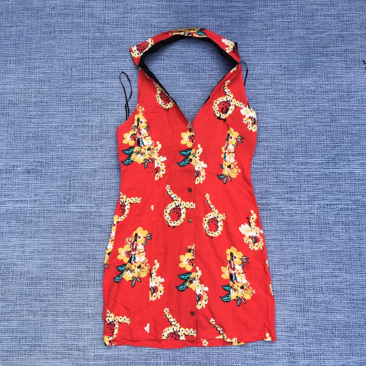Fred Perry amy winehouse collection summer ‘11 hawaiian printed halter Size US L / EU 52-54 / 3 - 3 Thumbnail