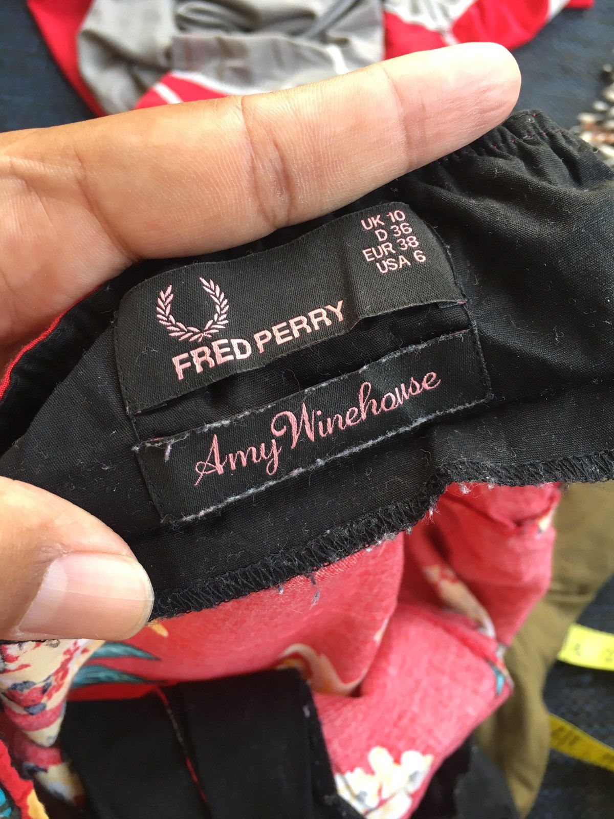 Fred Perry amy winehouse collection summer ‘11 hawaiian printed halter Size US L / EU 52-54 / 3 - 8 Thumbnail