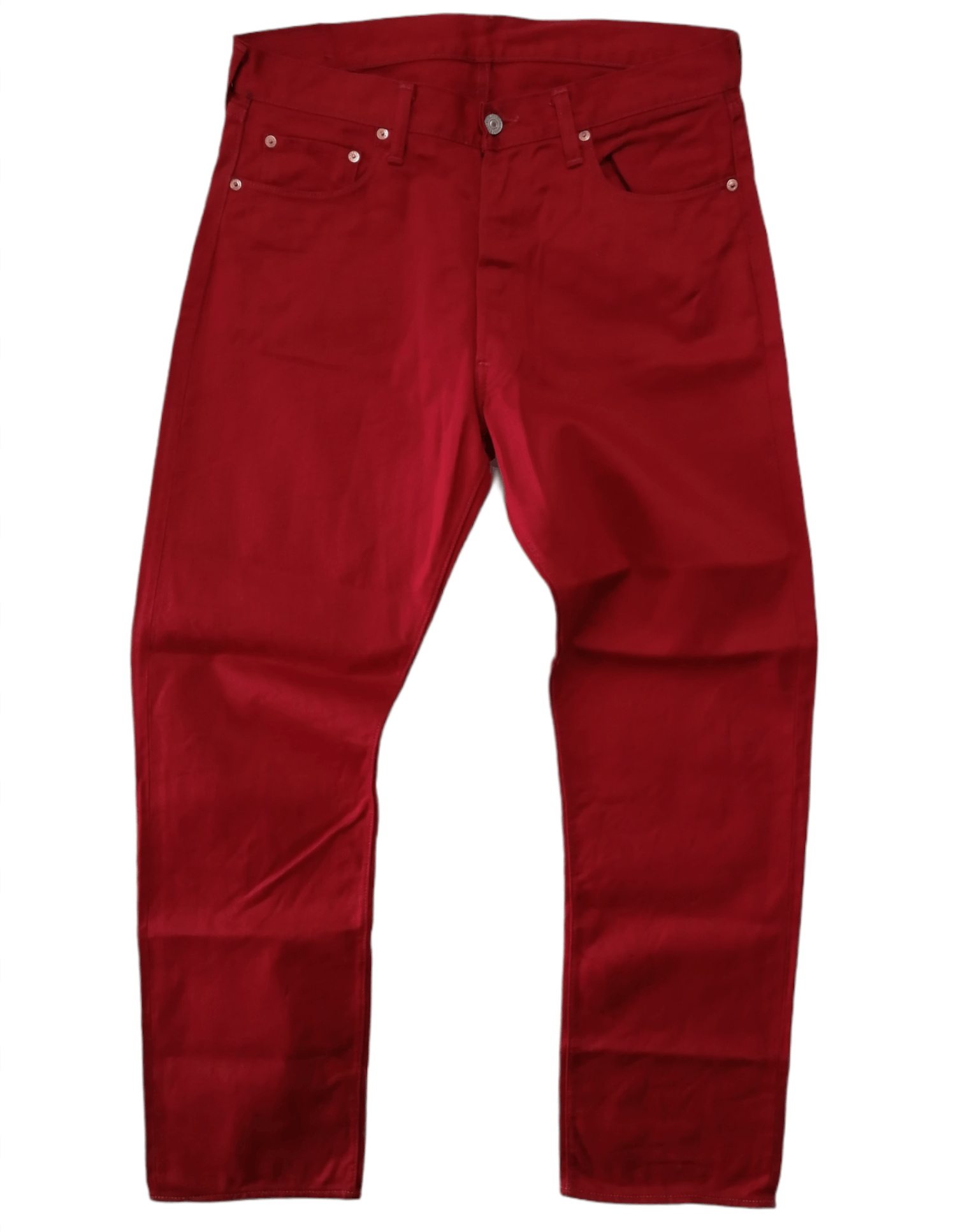 image of Warehouse Lot 1101 Selvedge Jeans in Red, Men's (Size 36)