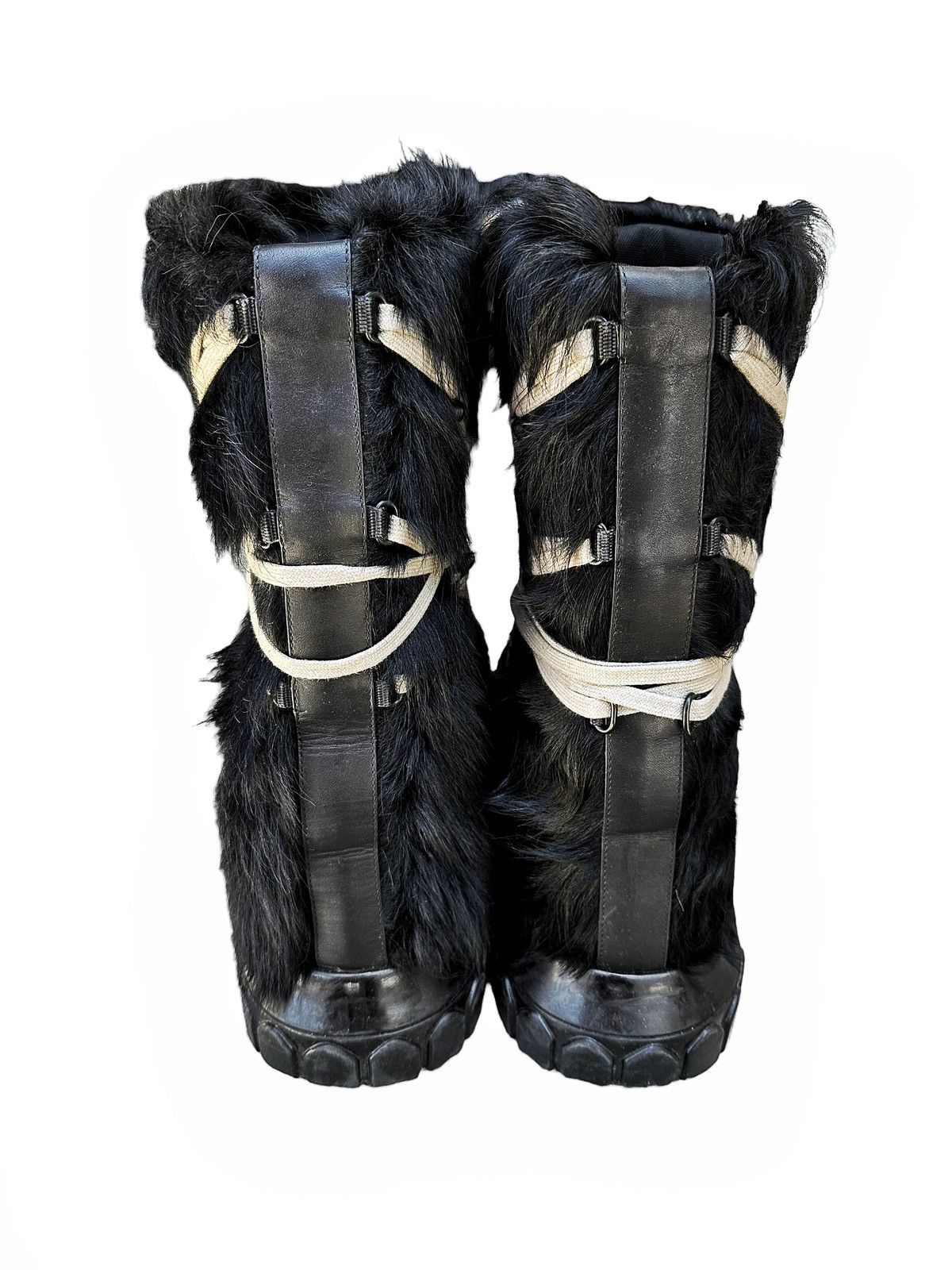 Rick Owens Sz43 Lunar Megalace Pony Tractor Moonboot Size US 10 / EU 43 - 3 Thumbnail