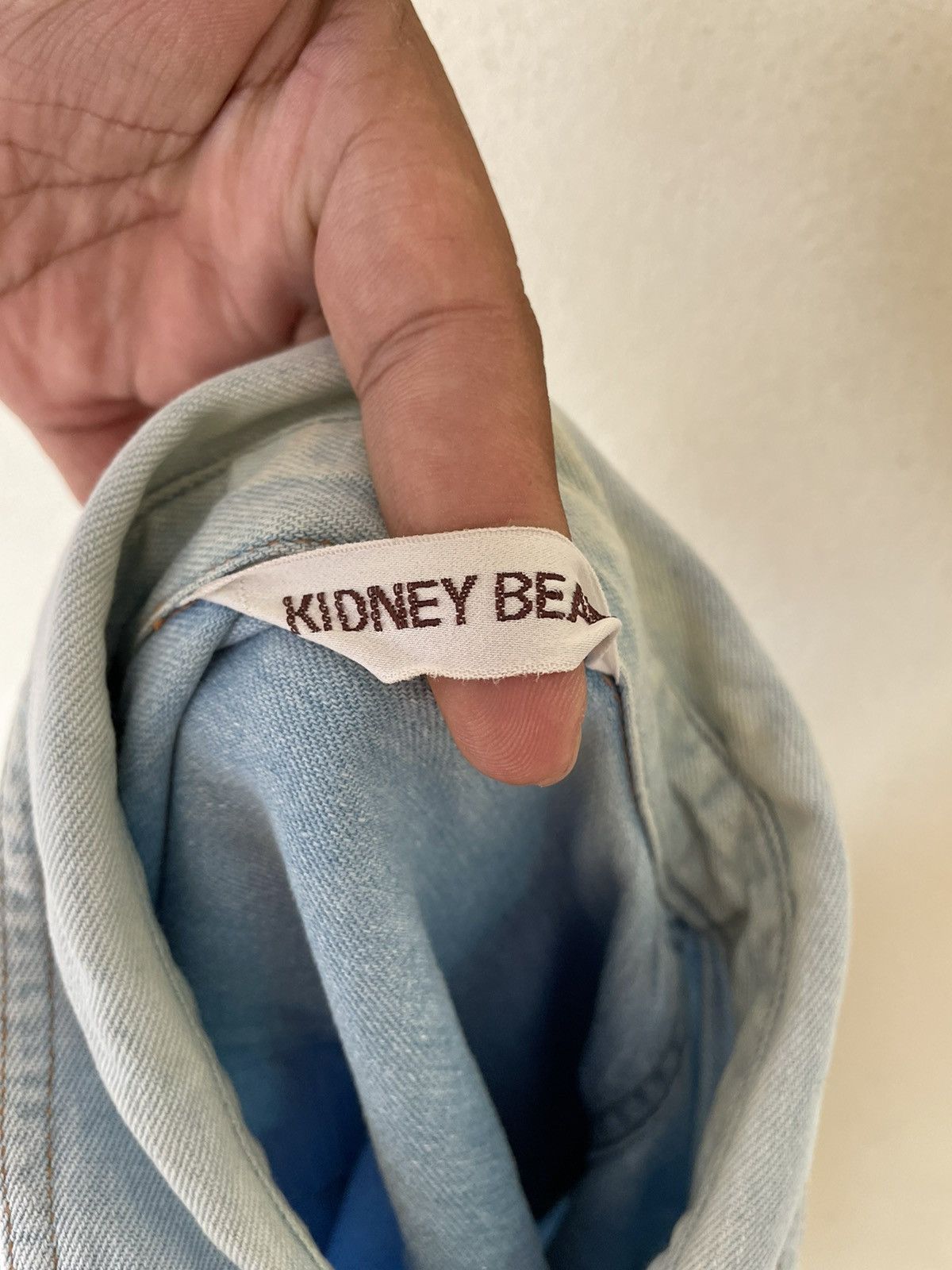 VINTAGE KIDNEY BEAN CHAMBRAY