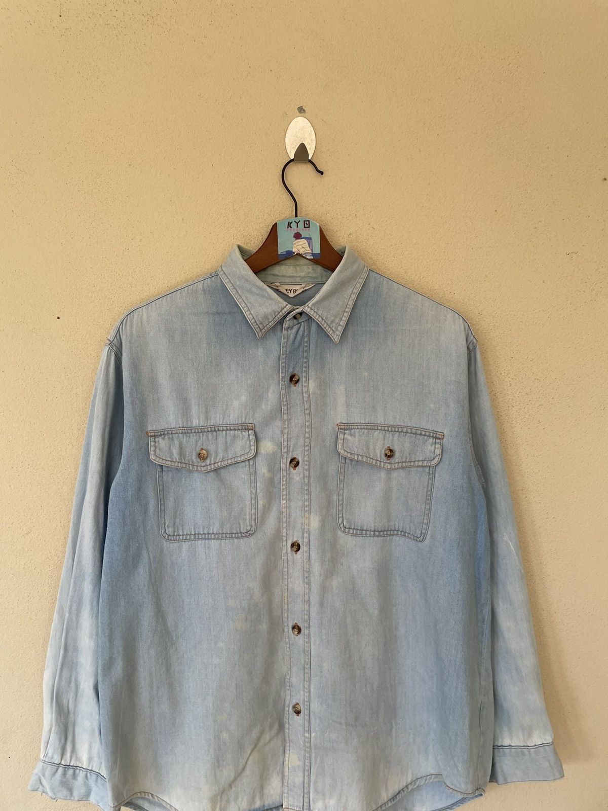 VINTAGE KIDNEY BEAN CHAMBRAY