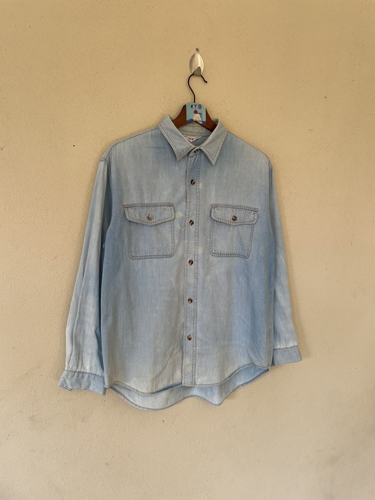 VINTAGE KIDNEY BEAN CHAMBRAY