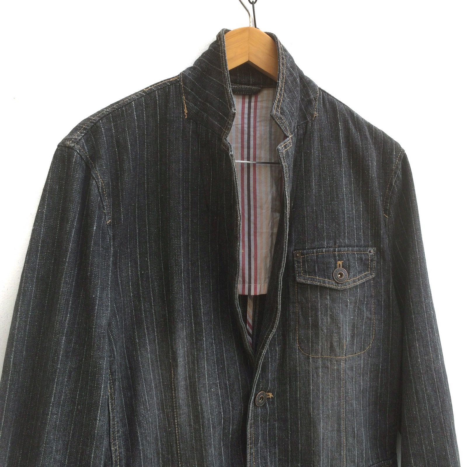 Kansai Yamamoto Sissy by Kansai Yamamoto Denim Jacket Size US L / EU 52-54 / 3 - 2 Thumbnail