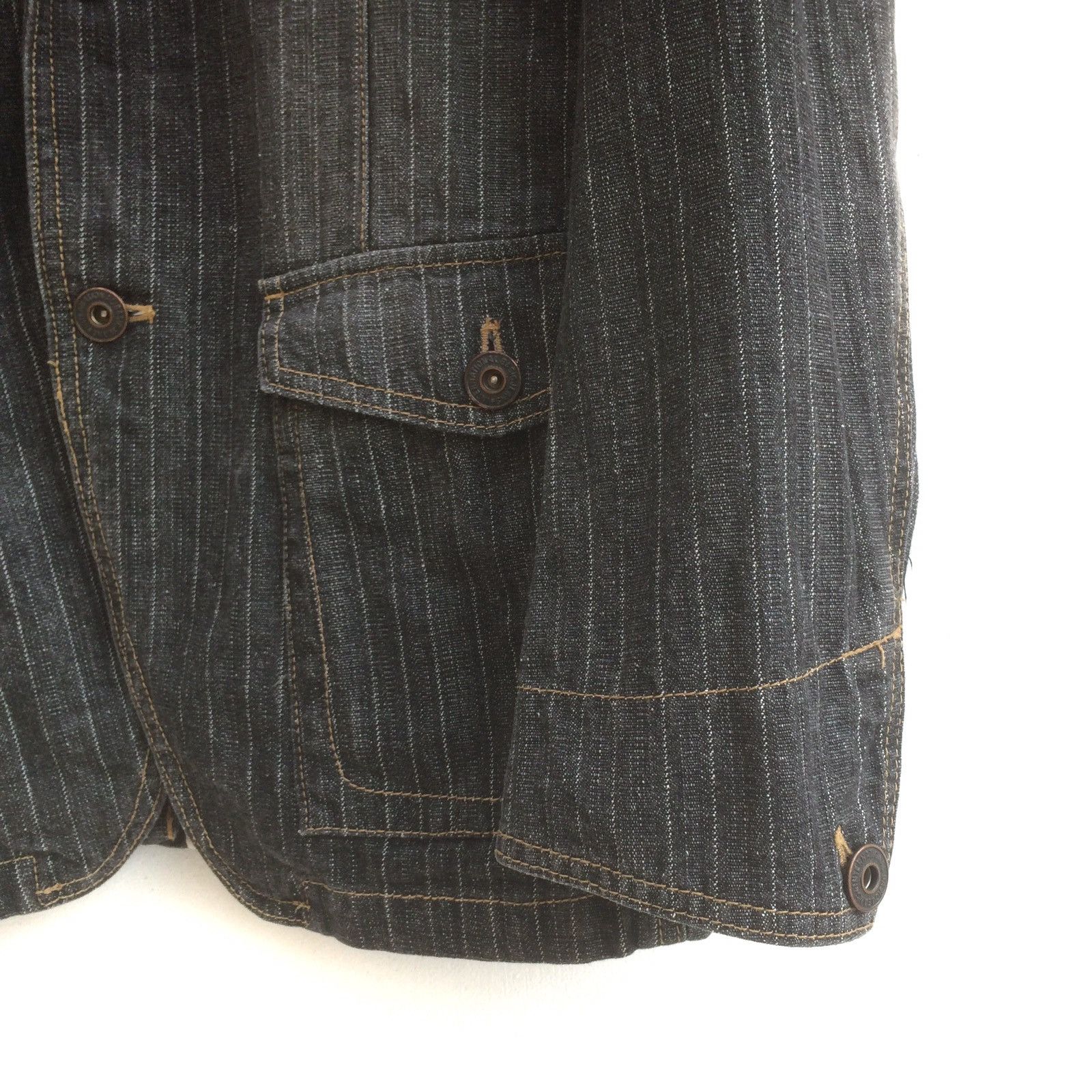 Kansai Yamamoto Sissy by Kansai Yamamoto Denim Jacket Size US L / EU 52-54 / 3 - 5 Thumbnail