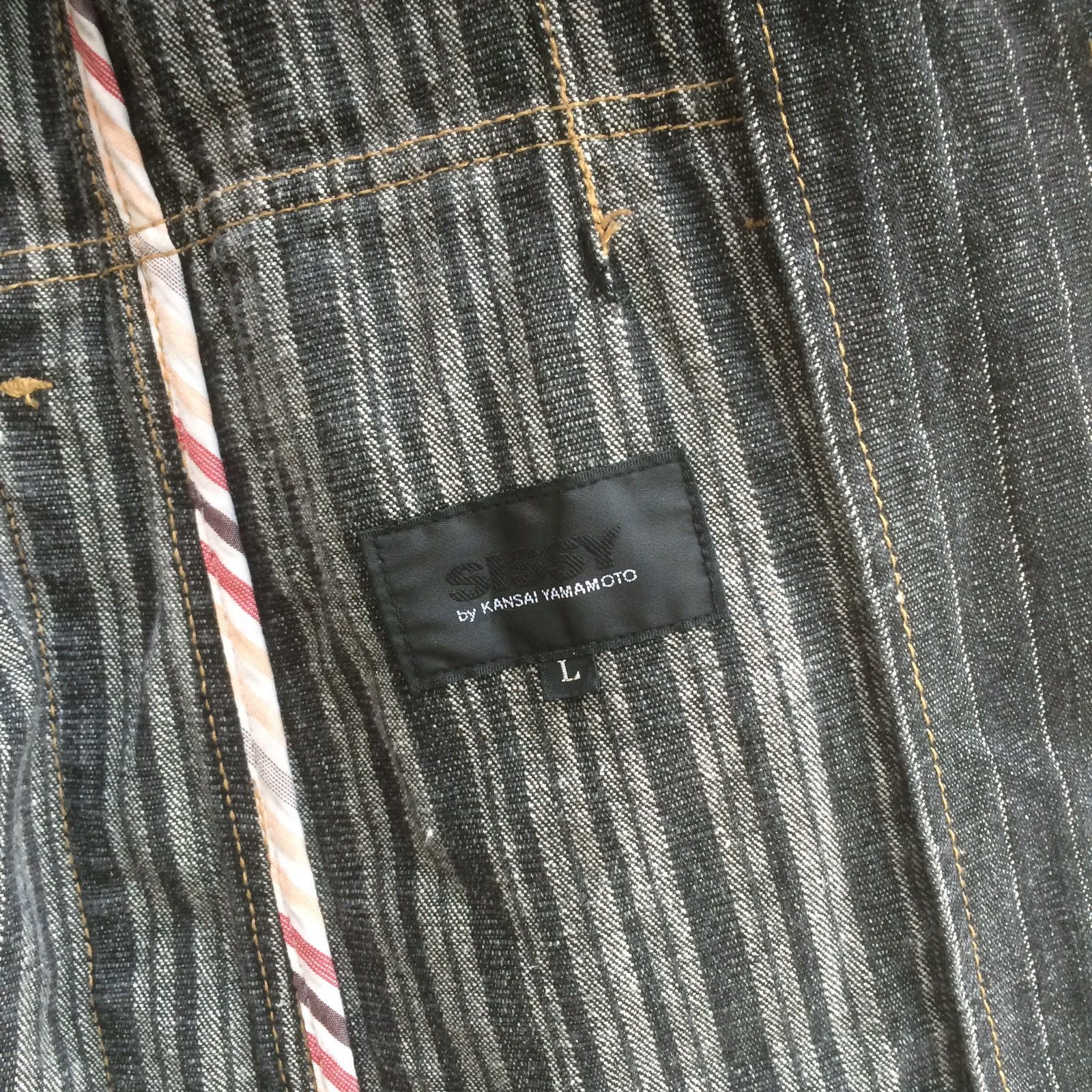 Kansai Yamamoto Sissy by Kansai Yamamoto Denim Jacket Size US L / EU 52-54 / 3 - 10 Thumbnail