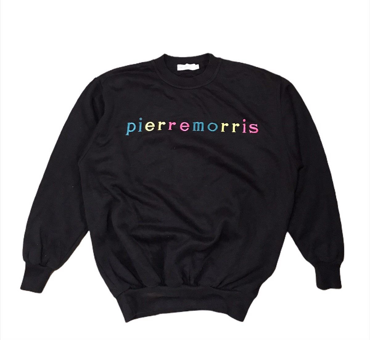 Pierre Morris multicolor logo sweatshirt