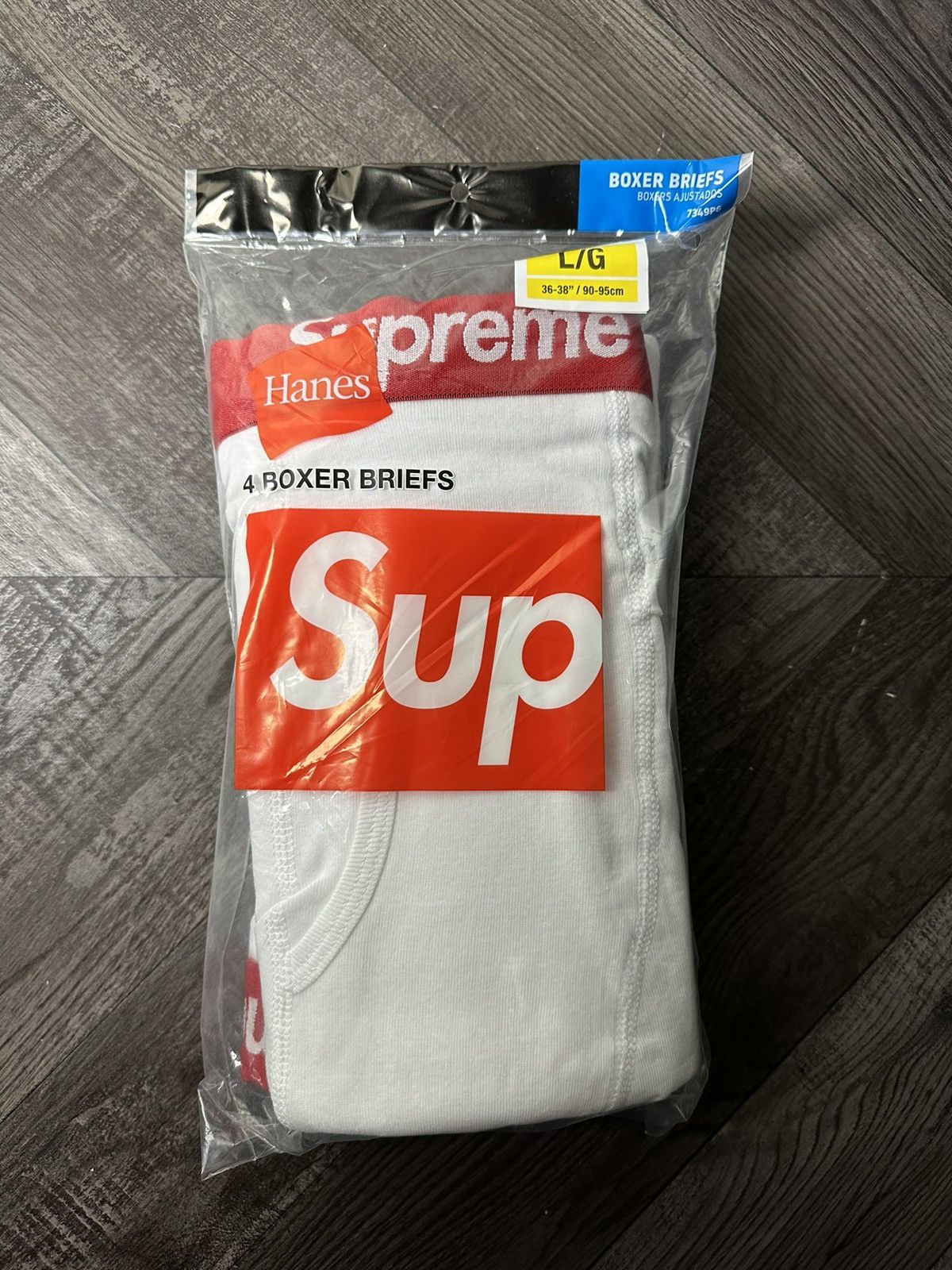 Supreme Supreme Hanes Boxers 4-Pack - L Size ONE SIZE - 1 Thumbnail
