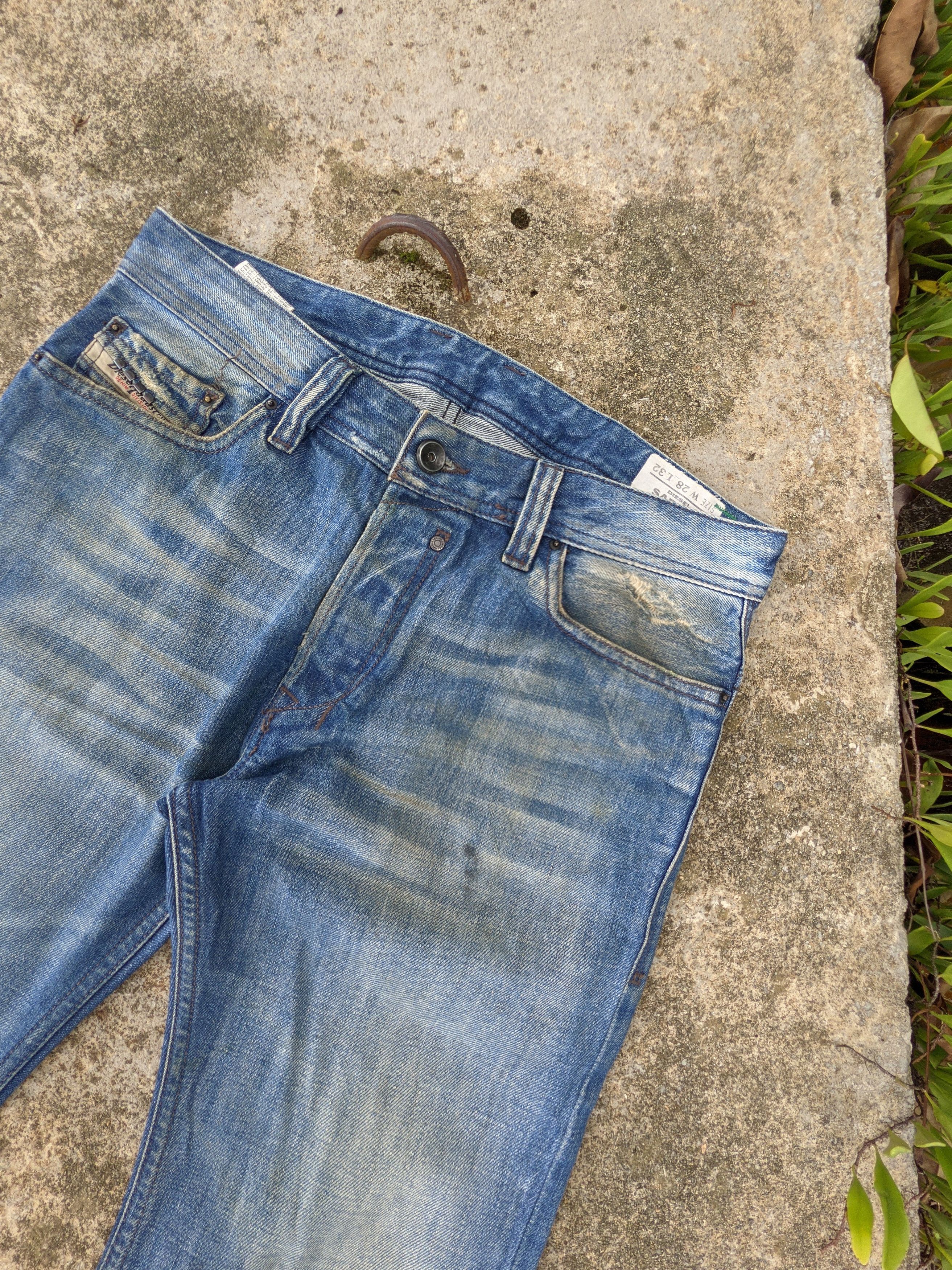 Diesel × Vintage Distressed Diesel Safado Denim Pants Size US 32 / EU 48 - 3 Thumbnail
