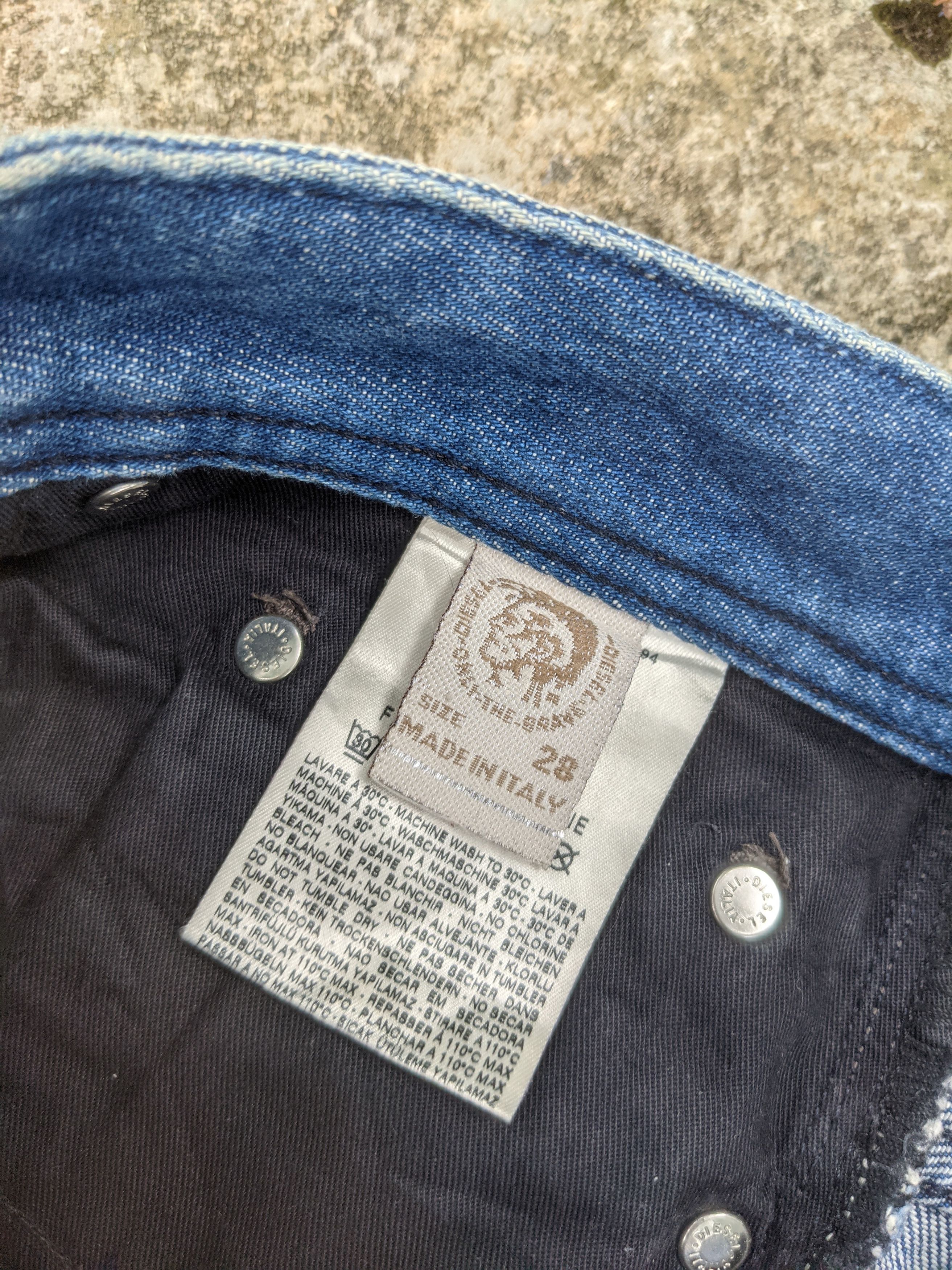 Diesel × Vintage Distressed Diesel Safado Denim Pants Size US 32 / EU 48 - 9 Thumbnail