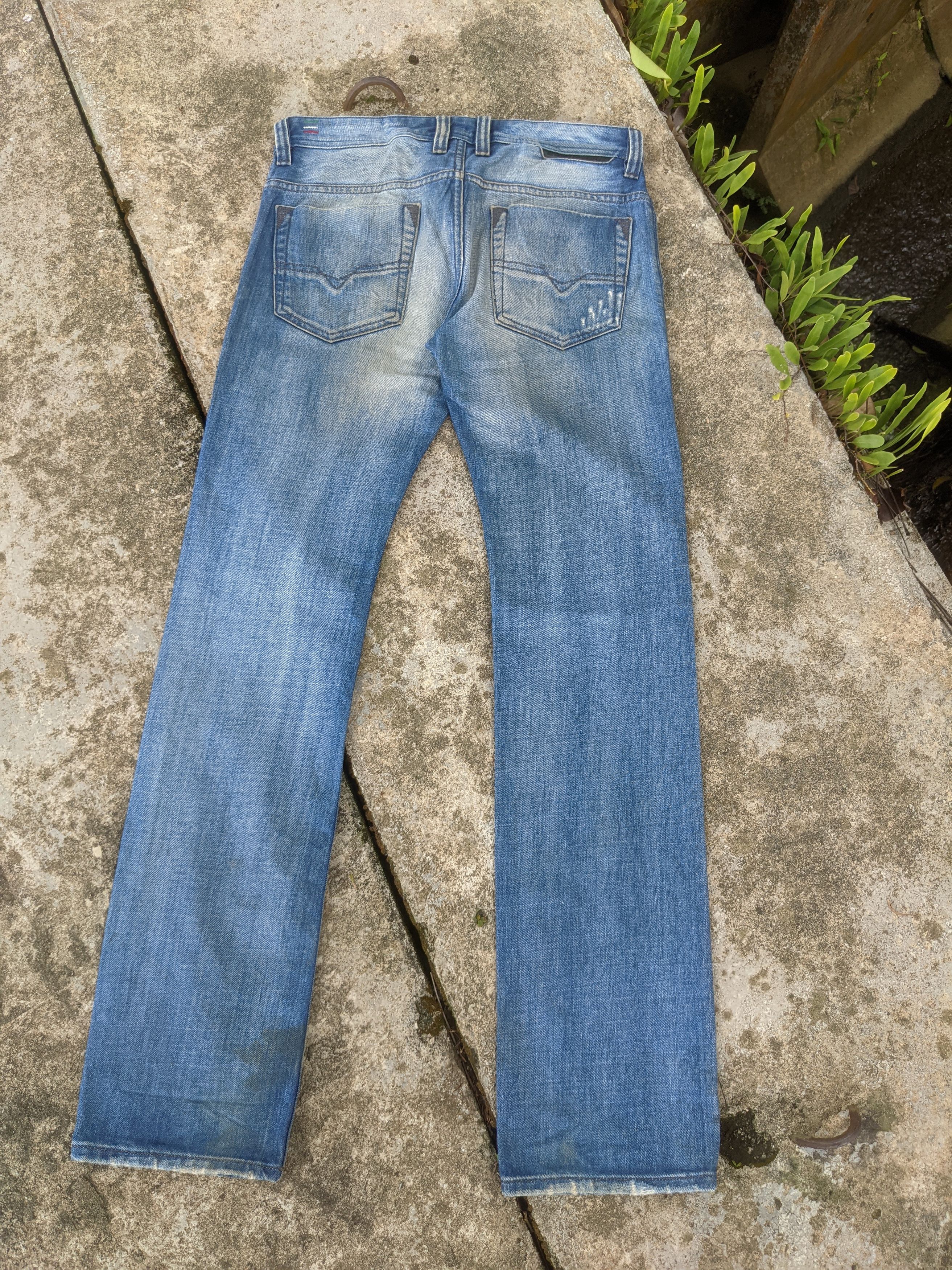 Diesel × Vintage Distressed Diesel Safado Denim Pants Size US 32 / EU 48 - 2 Thumbnail