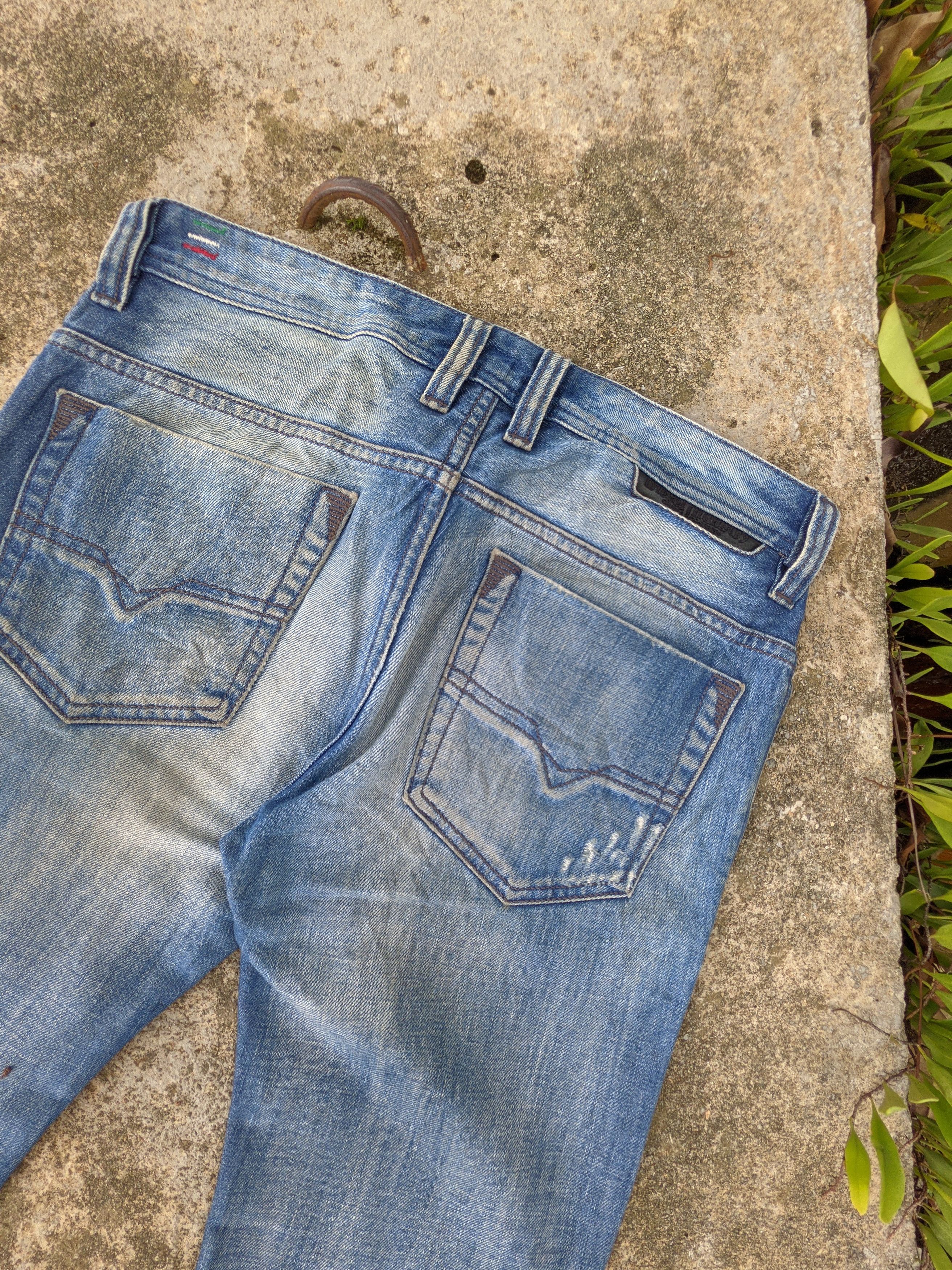 Diesel × Vintage Distressed Diesel Safado Denim Pants Size US 32 / EU 48 - 6 Thumbnail
