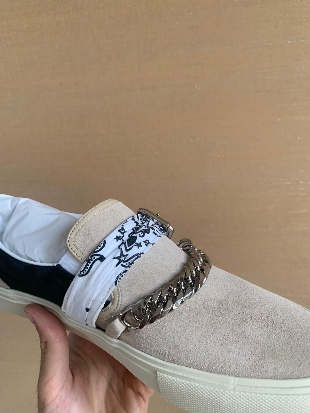 Amiri Bandana Chain Sneakers Size US 14 / EU 47 - 7 Thumbnail
