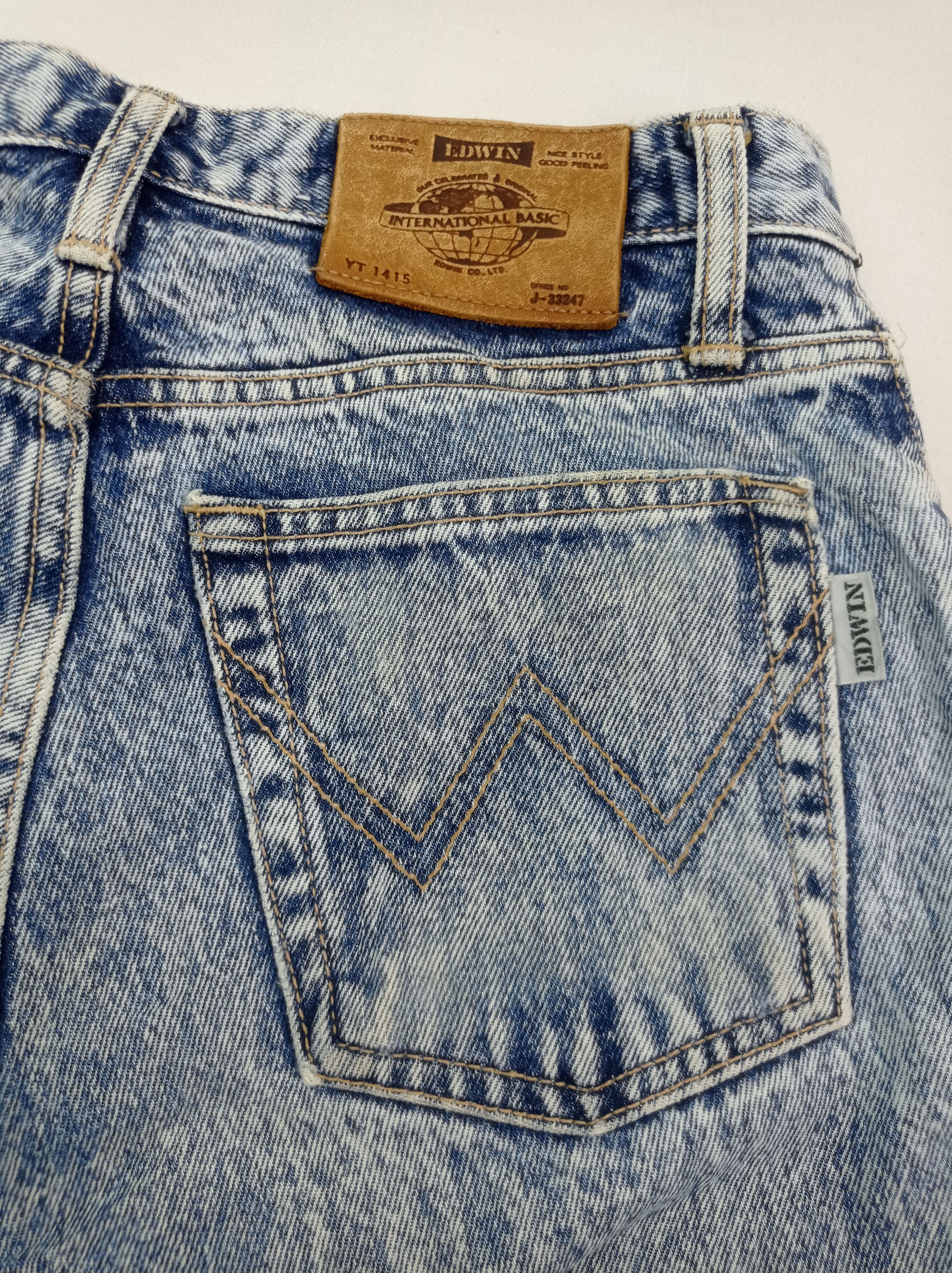 Edwin Vintage Edwin Acid Wash Denim Pants Size US 28 / EU 44 - 10 Thumbnail