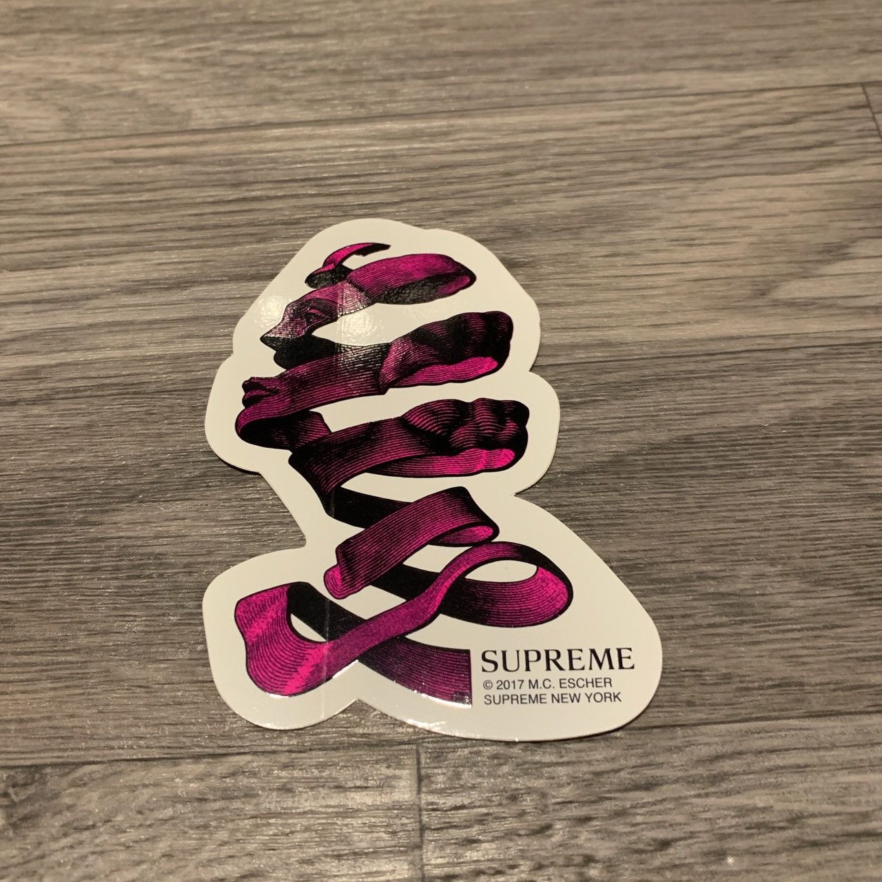 Supreme Supreme Purple Ribbon Sticker Size ONE SIZE - 1 Preview