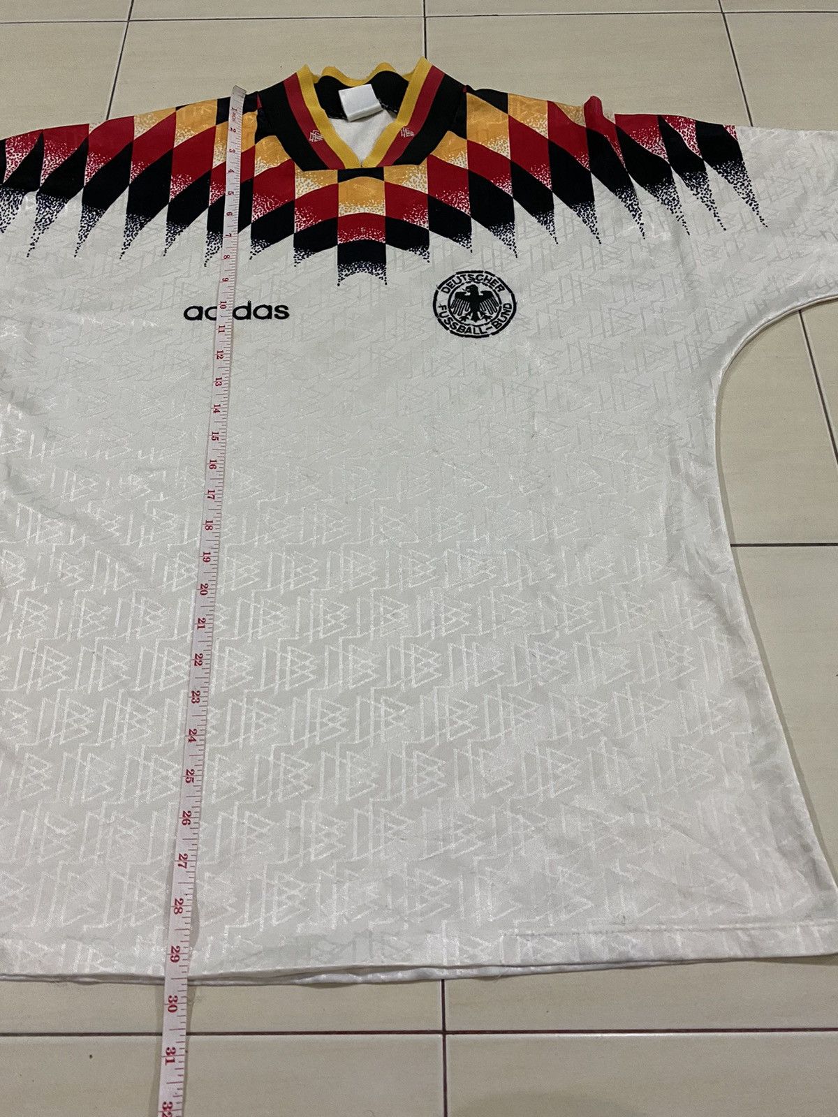 Vintage Vintage Adidas Germany 1994 world cup kit / football jersey Size US L / EU 52-54 / 3 - 8 Thumbnail