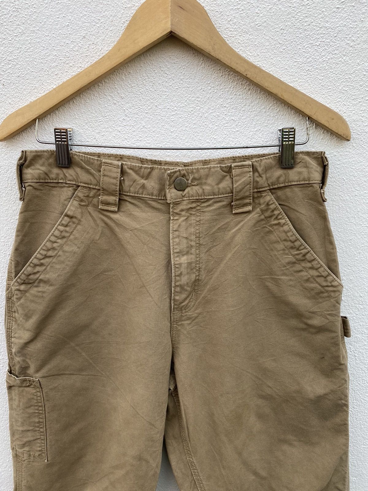 Carhartt × Vintage Vintage Carharrt Cargo workwear Canvas Trousers pants sz 30 Size US 30 / EU 46 - 3 Thumbnail