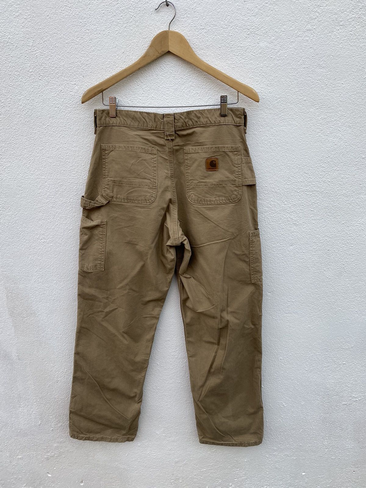 Carhartt × Vintage Vintage Carharrt Cargo workwear Canvas Trousers pants sz 30 Size US 30 / EU 46 - 1 Thumbnail