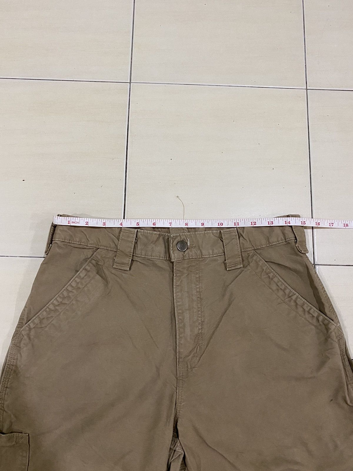 Carhartt × Vintage Vintage Carharrt Cargo workwear Canvas Trousers pants sz 30 Size US 30 / EU 46 - 11 Thumbnail