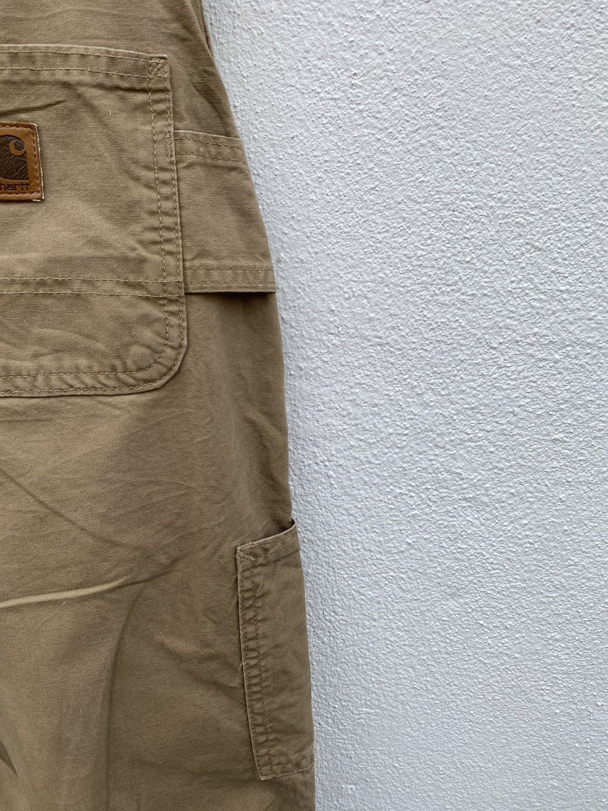 Carhartt × Vintage Vintage Carharrt Cargo workwear Canvas Trousers pants sz 30 Size US 30 / EU 46 - 9 Thumbnail