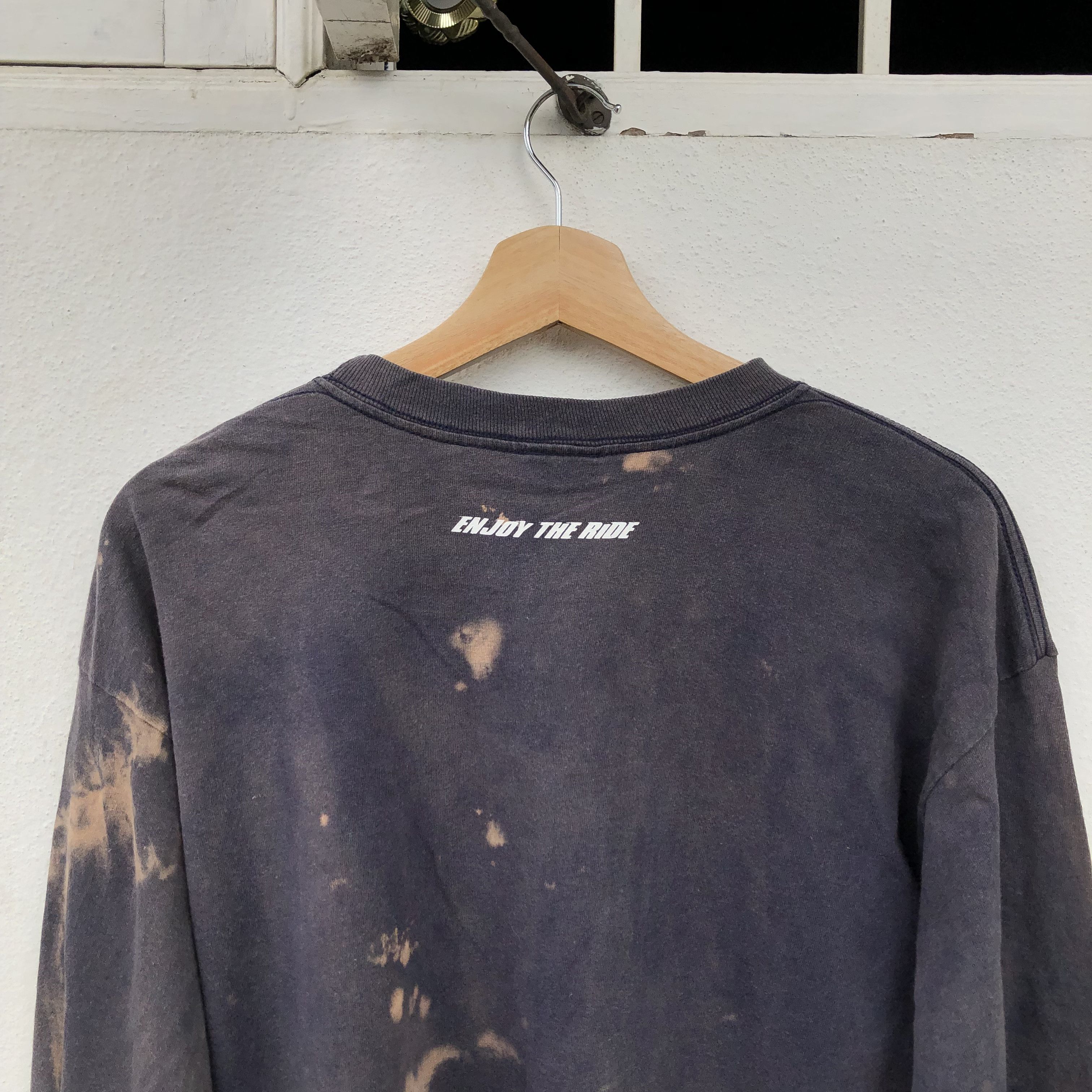 Vintage VINTAGE ENJOY THE RIDE CENTRE LOGO ACID WASH Size US L / EU 52-54 / 3 - 6 Thumbnail