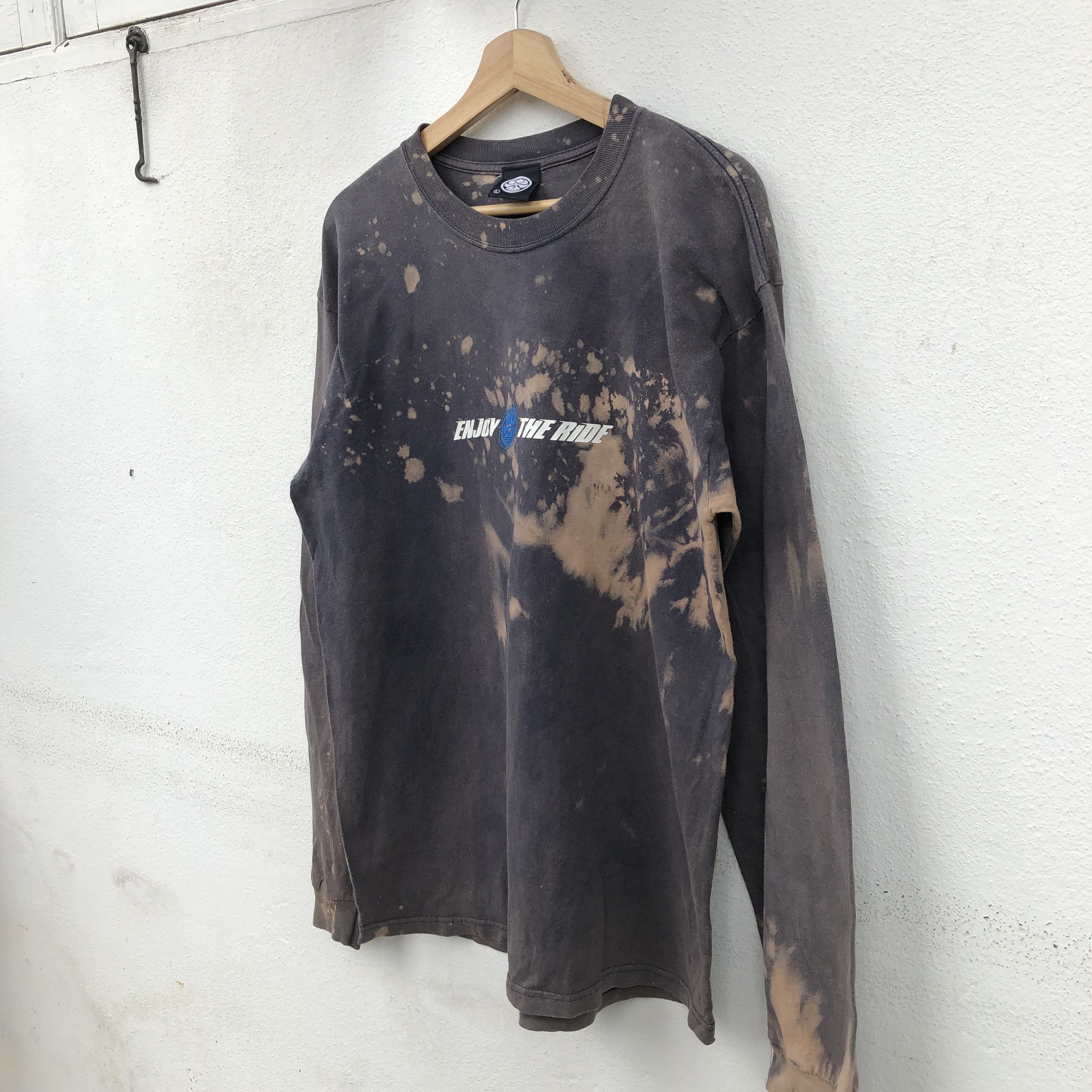 Vintage VINTAGE ENJOY THE RIDE CENTRE LOGO ACID WASH Size US L / EU 52-54 / 3 - 2 Thumbnail