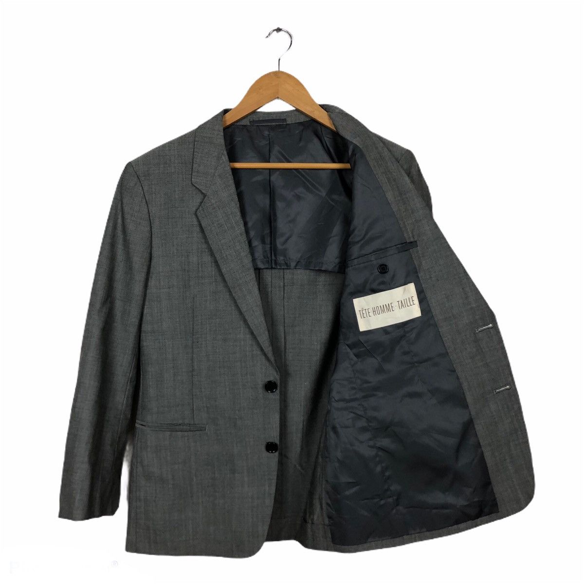 Issey Miyake TETE HOMME-TAILLE BY ISSEY MIYAKE CASUAL COAT Size US S / EU 44-46 / 1 - 1 Thumbnail