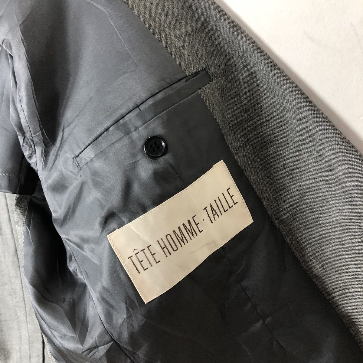 Issey Miyake TETE HOMME-TAILLE BY ISSEY MIYAKE CASUAL COAT Size US S / EU 44-46 / 1 - 8 Thumbnail