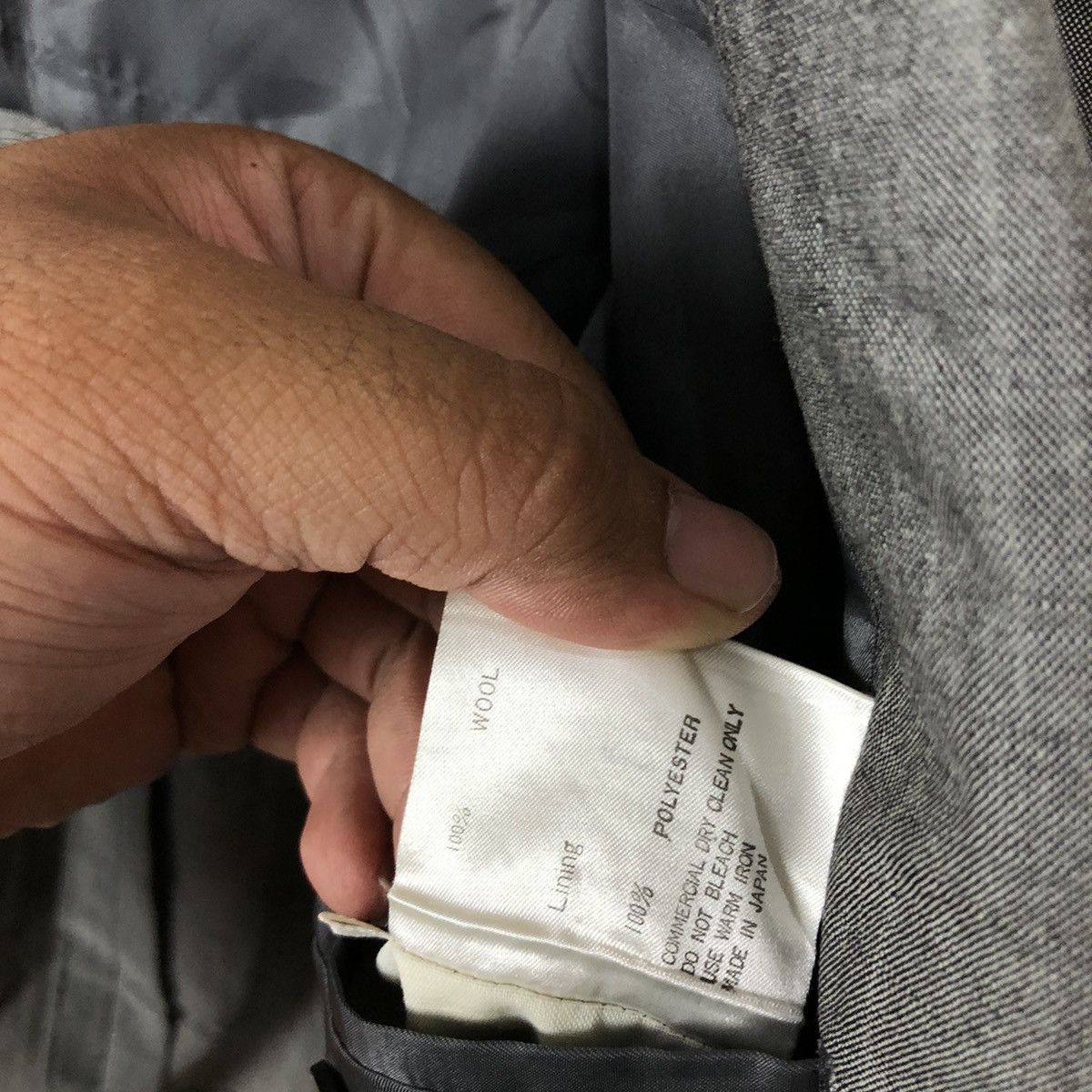 Issey Miyake TETE HOMME-TAILLE BY ISSEY MIYAKE CASUAL COAT Size US S / EU 44-46 / 1 - 10 Thumbnail