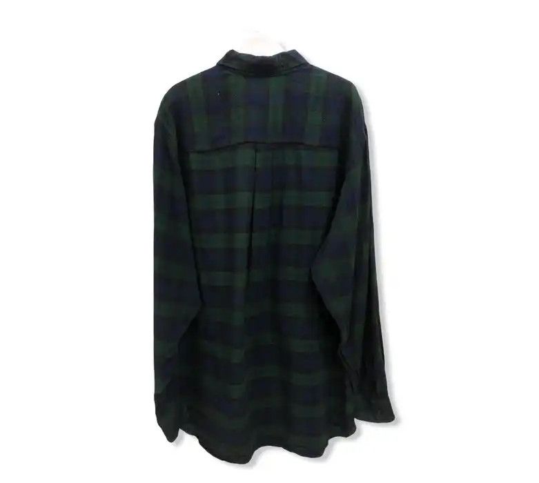 Club Room × Flannel Vintage Club Room Plaid Tartan Flannel Shirt 👕 Size US L / EU 52-54 / 3 - 3 Thumbnail