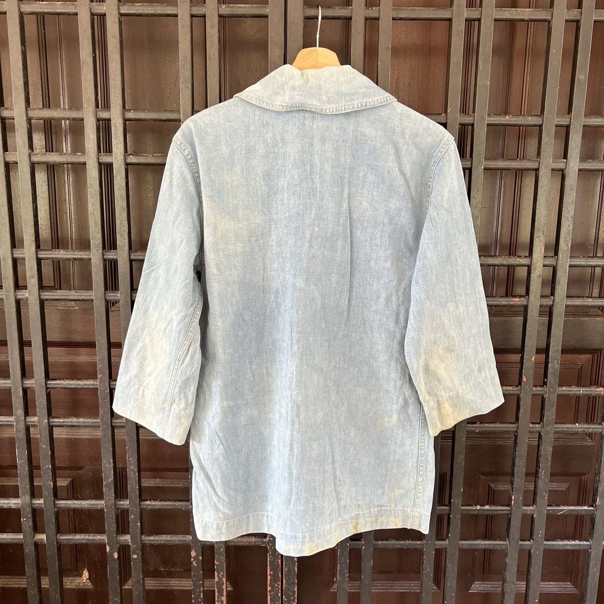 Japanese Brand DENIM JACKET EDWIN DOUBLE BREAST Size US L / EU 52-54 / 3 - 9 Thumbnail