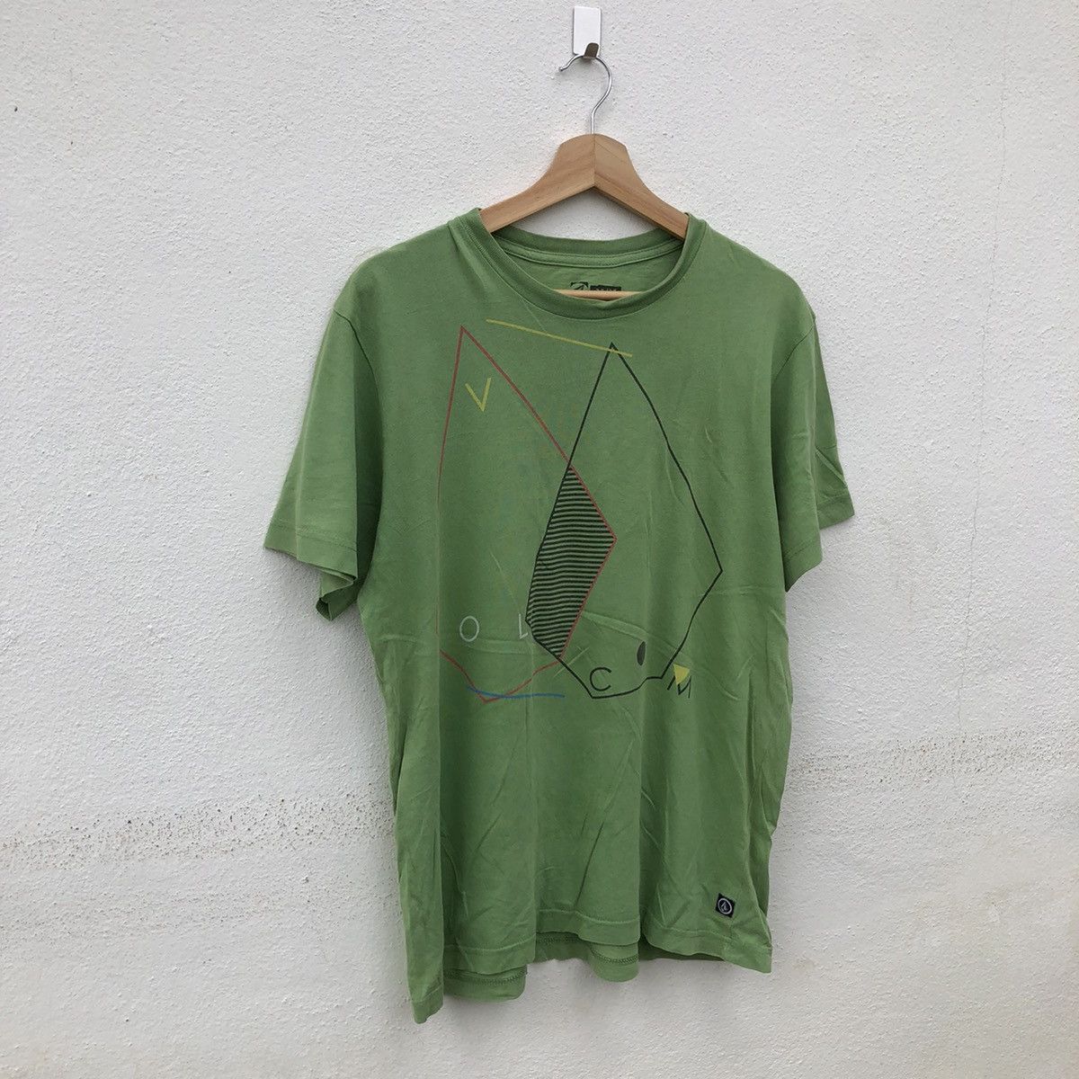 Japanese Brand VOLCOM T-SHIRT BIG LOGO Size US M / EU 48-50 / 2 - 2 Thumbnail