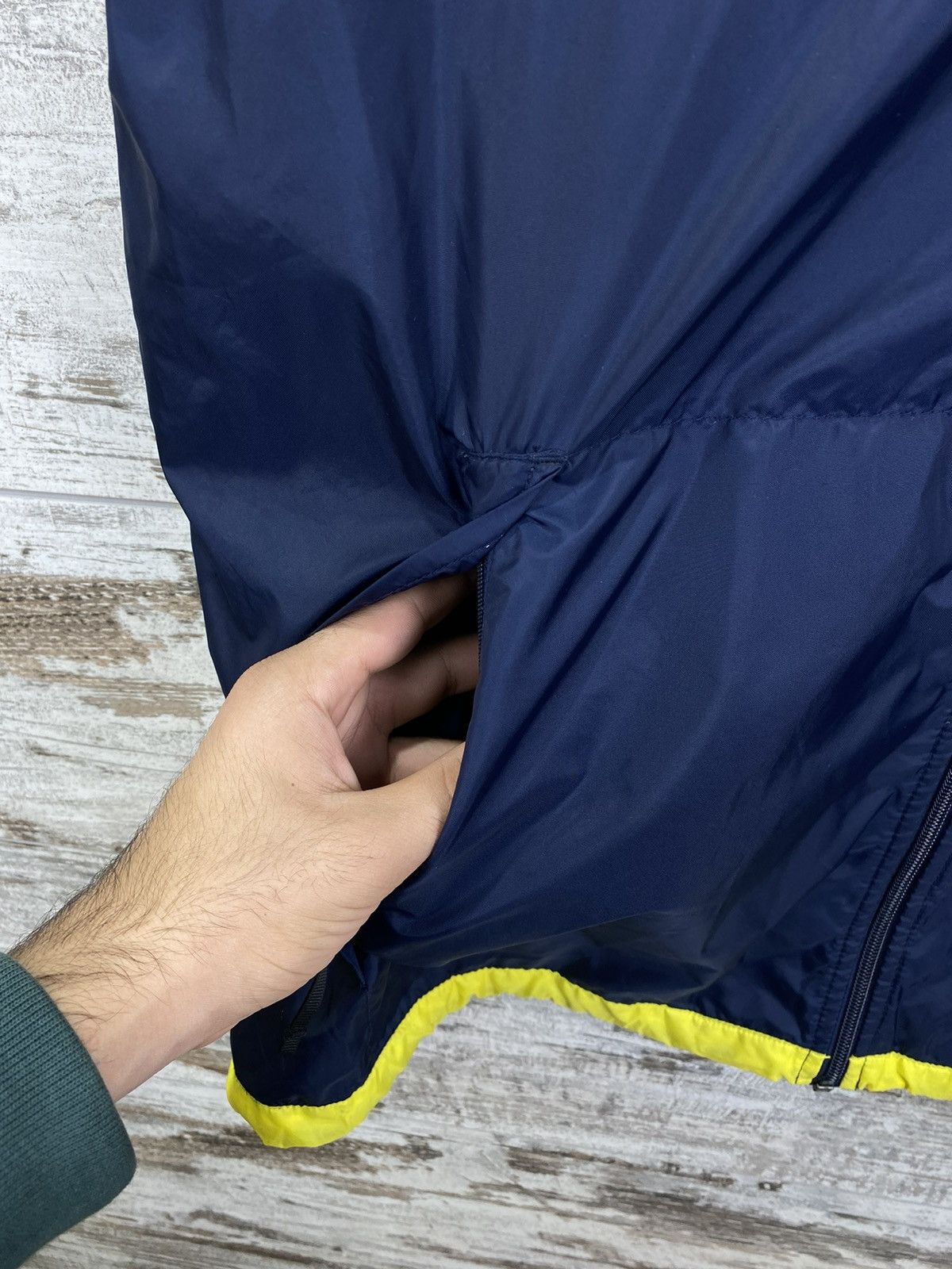 Nike × Vintage Mens Vintage Nike swoosh track jacket drill sweatshirt y2k Size US M / EU 48-50 / 2 - 8 Thumbnail