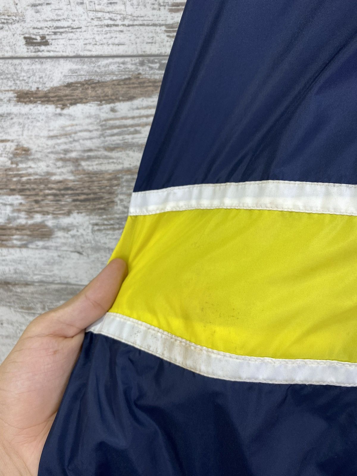 Nike × Vintage Mens Vintage Nike swoosh track jacket drill sweatshirt y2k Size US M / EU 48-50 / 2 - 5 Thumbnail