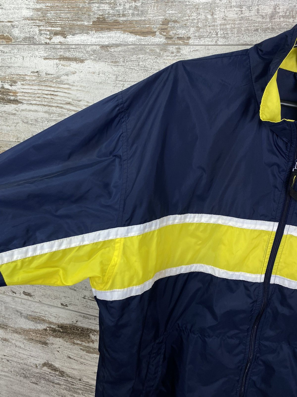 Nike × Vintage Mens Vintage Nike swoosh track jacket drill sweatshirt y2k Size US M / EU 48-50 / 2 - 4 Thumbnail