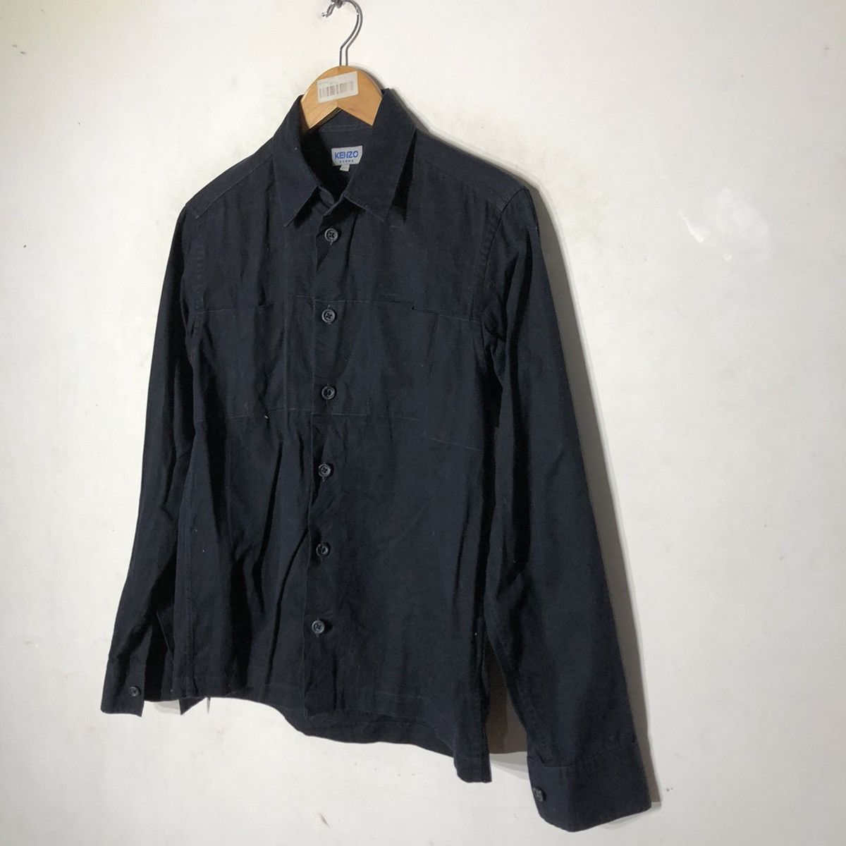 Japanese Brand × Kenzo PATCH WORK BUTTON UPS KENZO HOMME Size US M / EU 48-50 / 2 - 2 Thumbnail