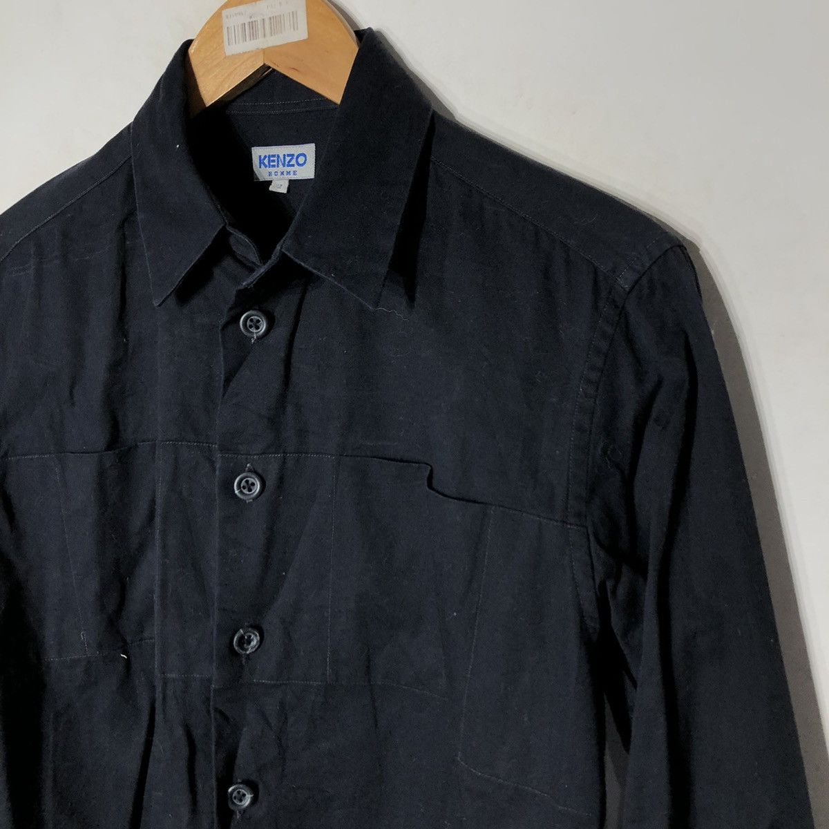 Japanese Brand × Kenzo PATCH WORK BUTTON UPS KENZO HOMME Size US M / EU 48-50 / 2 - 4 Thumbnail