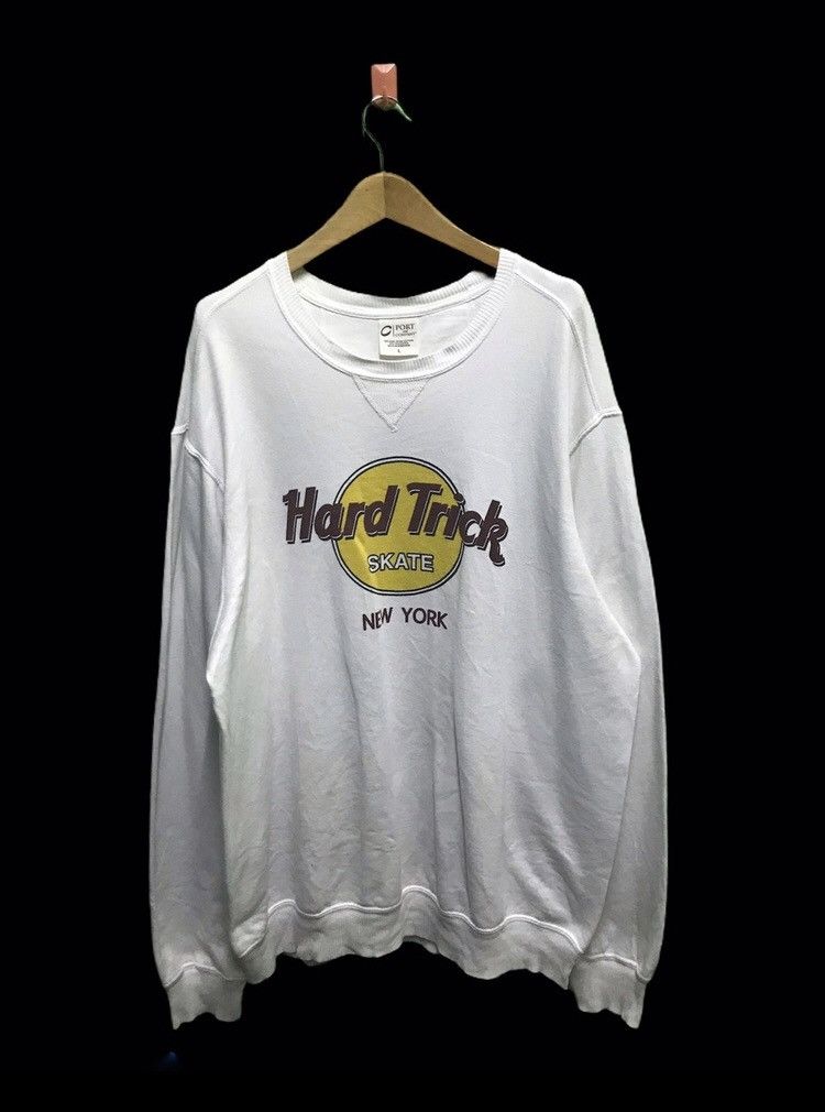 Japanese Brand Hard trick skate sweatshirt Size US L / EU 52-54 / 3 - 1 Thumbnail