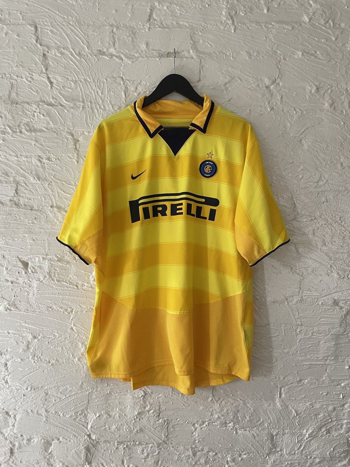 Nike 2000s Nike Inter Milan Soccer Jersey Size US XL / EU 56 / 4 - 1 Thumbnail