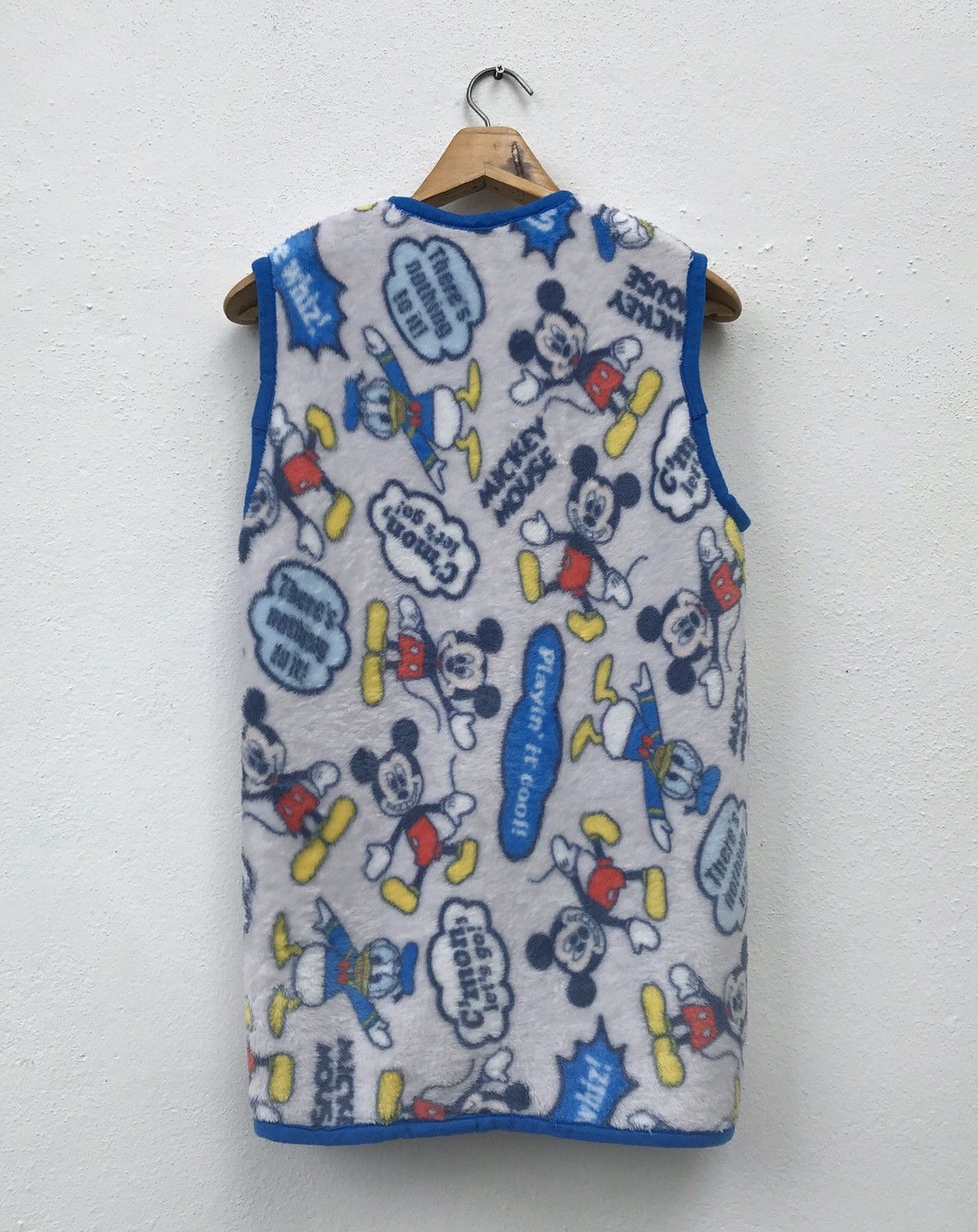 Cartoon Network Mickey Mouse Disney Big Logo Tank Top Sleeveless Fleece Size US S / EU 44-46 / 1 - 6 Thumbnail