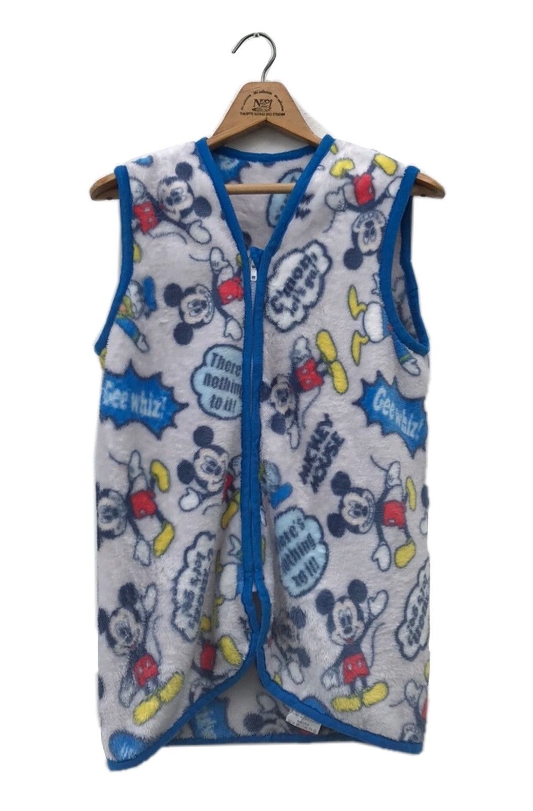Cartoon Network Mickey Mouse Disney Big Logo Tank Top Sleeveless Fleece Size US S / EU 44-46 / 1 - 1 Thumbnail