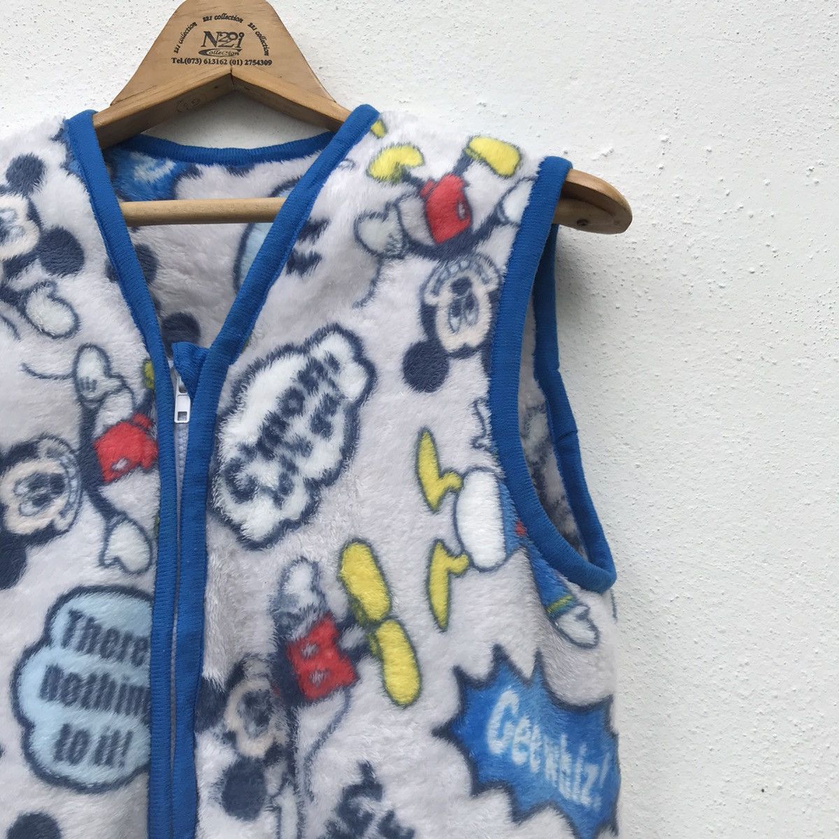 Cartoon Network Mickey Mouse Disney Big Logo Tank Top Sleeveless Fleece Size US S / EU 44-46 / 1 - 4 Thumbnail